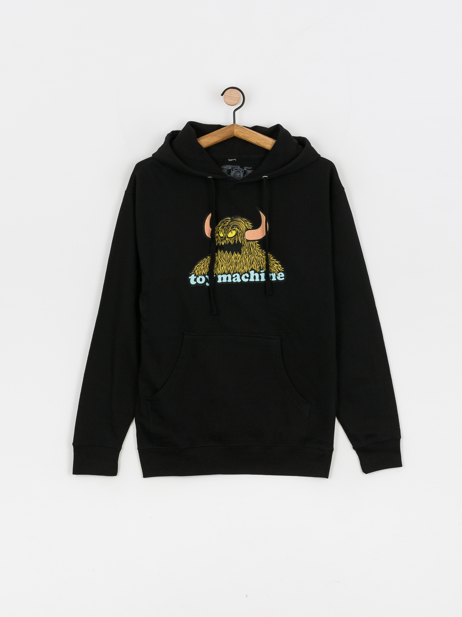 Bluza z kapturem Toy Machine Furry Monster HD (black)