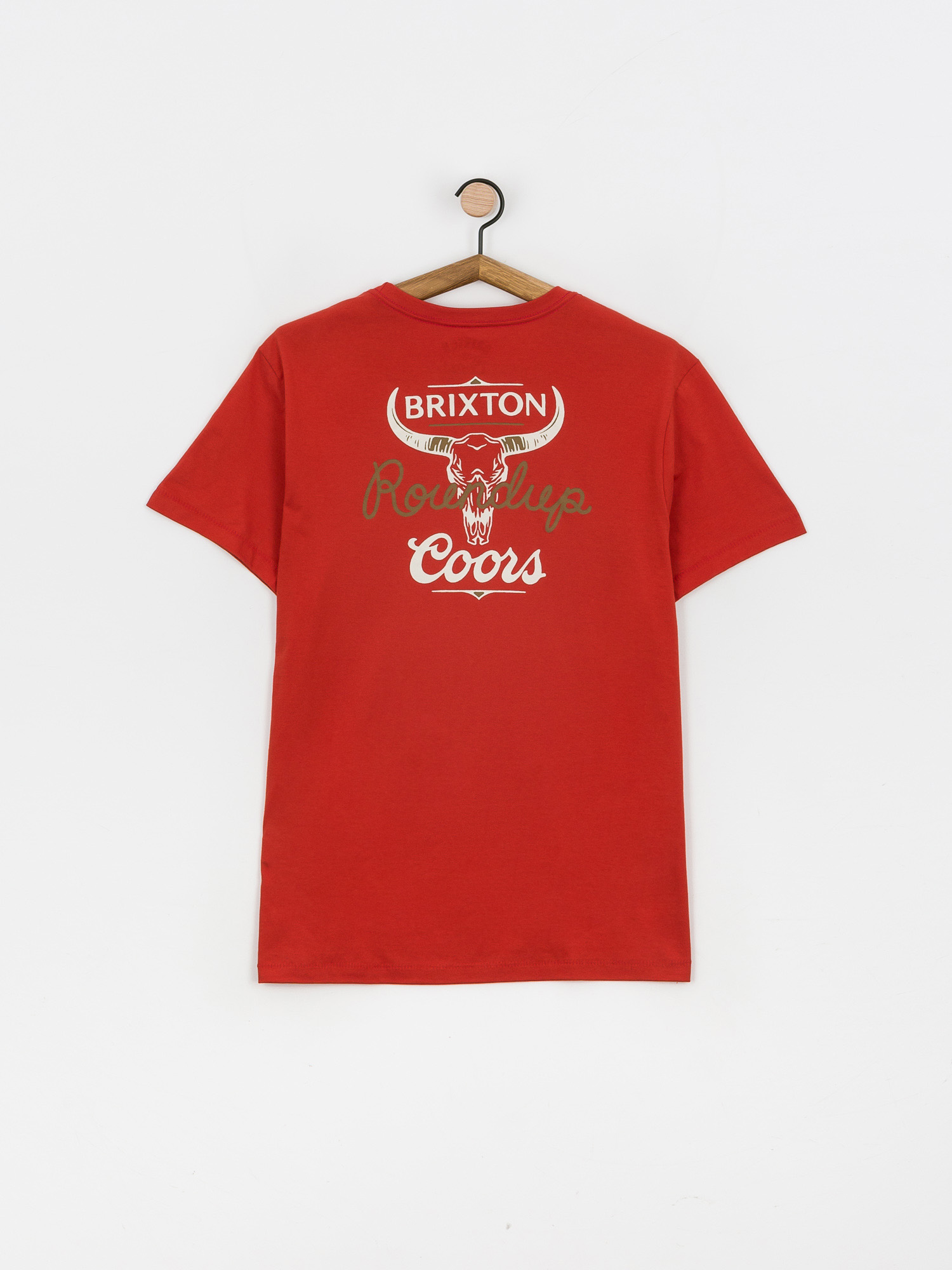T-shirt Brixton Coors Roundup Tlrt (banquet red)