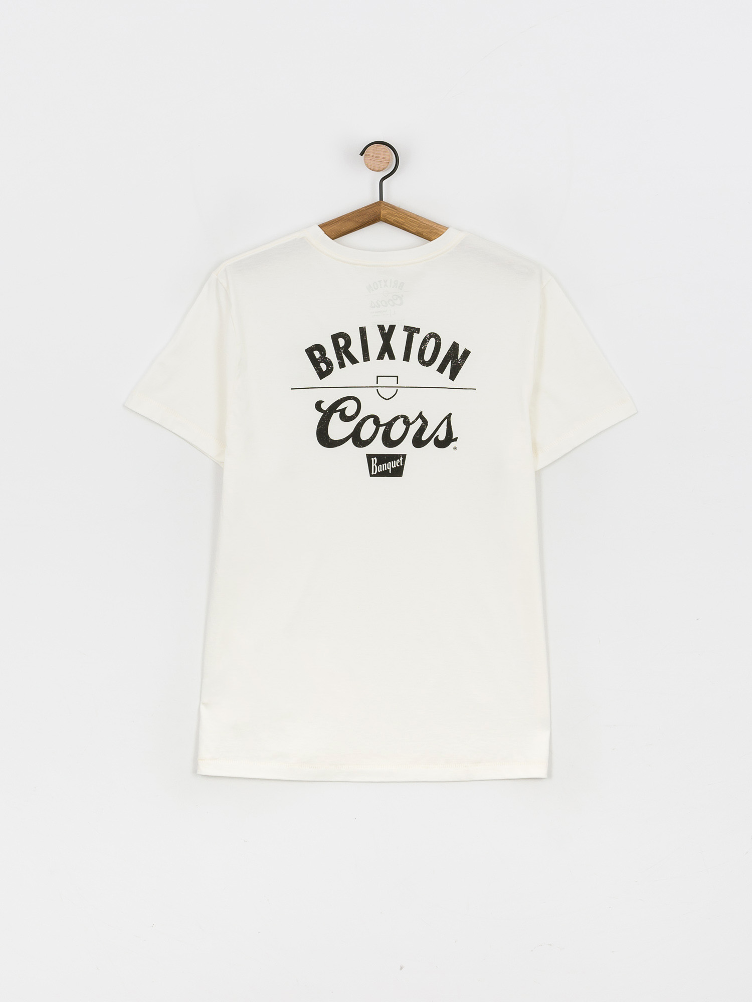 T-shirt Brixton Coors Labor Tlrt (off white)