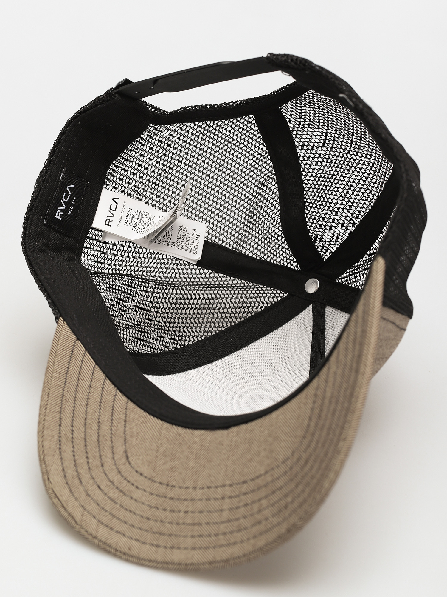 Czapka z daszkiem RVCA Dayshift Trucker (grey black)