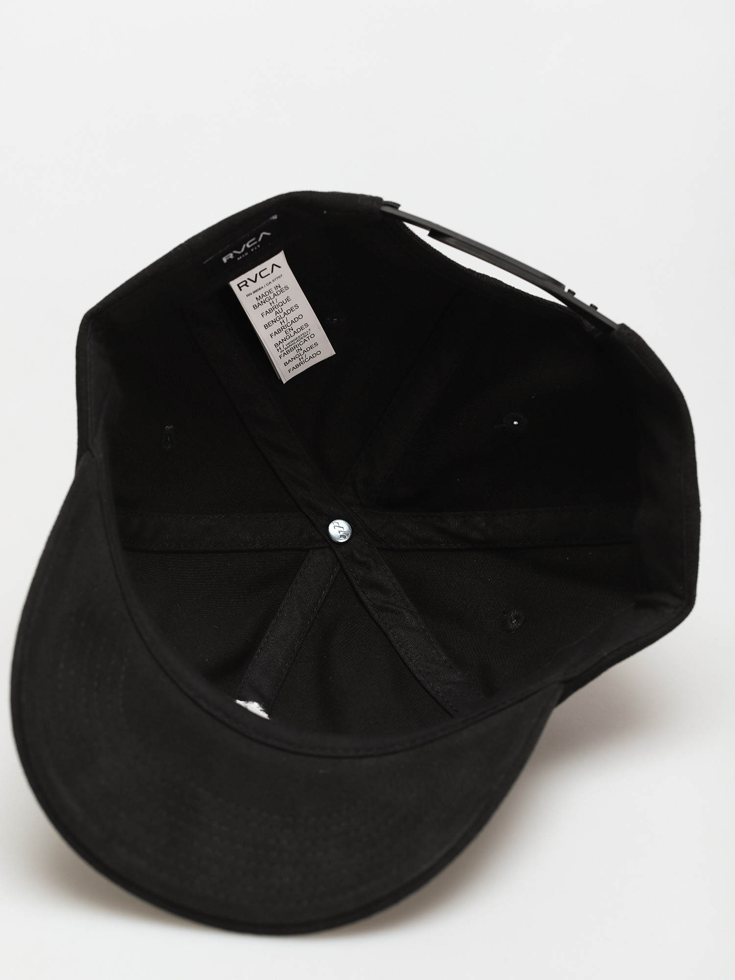Czapka z daszkiem RVCA Evan Mock Running Ra (black)