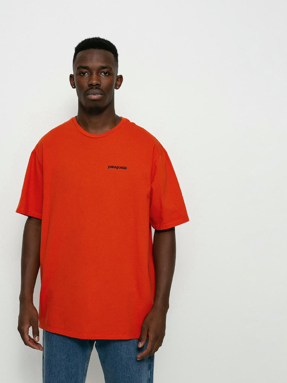 T-shirt Patagonia P 6 Mission Organic (metric orange)