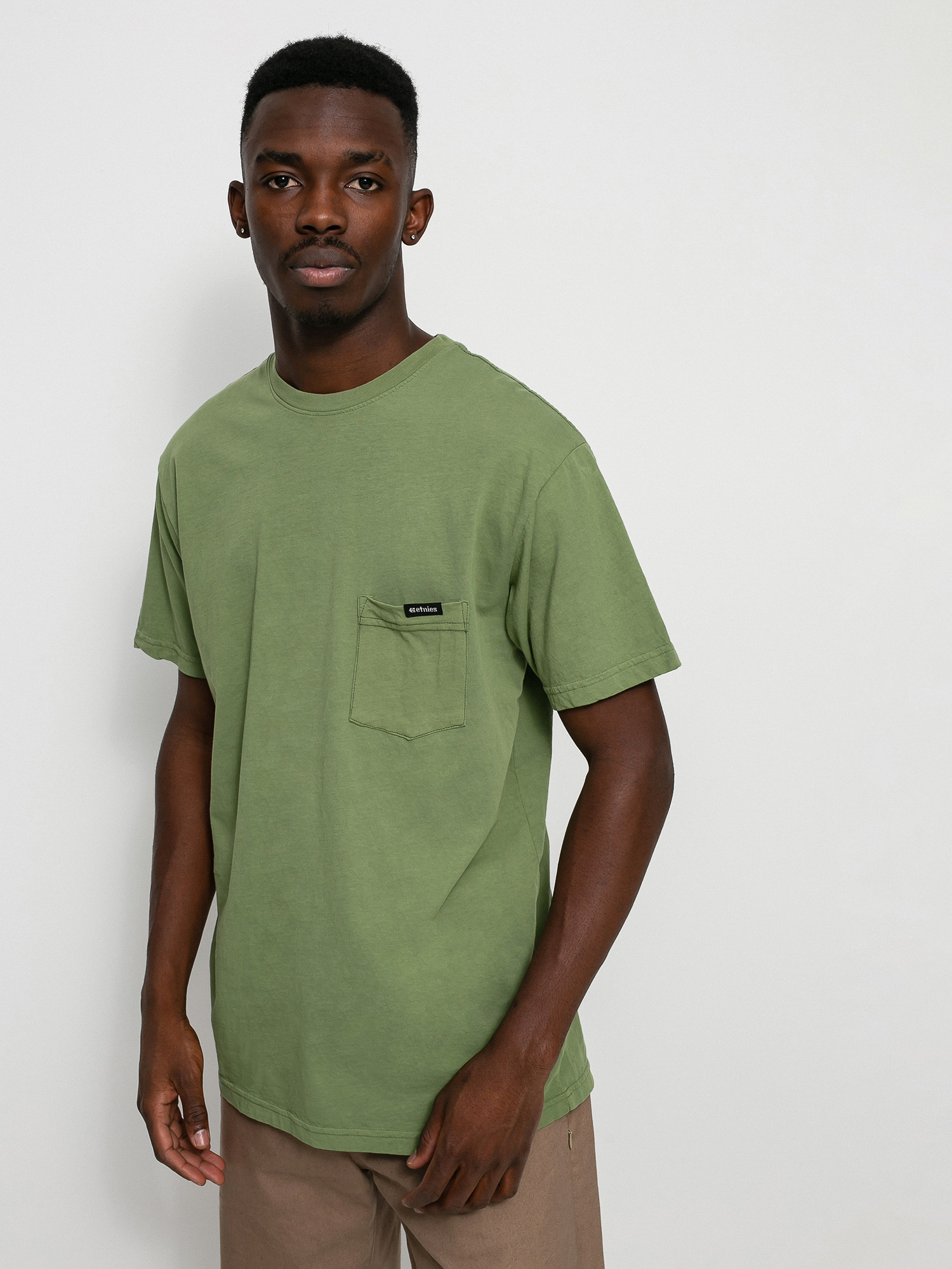T-shirt Etnies Icon Pocket Wash (mint)