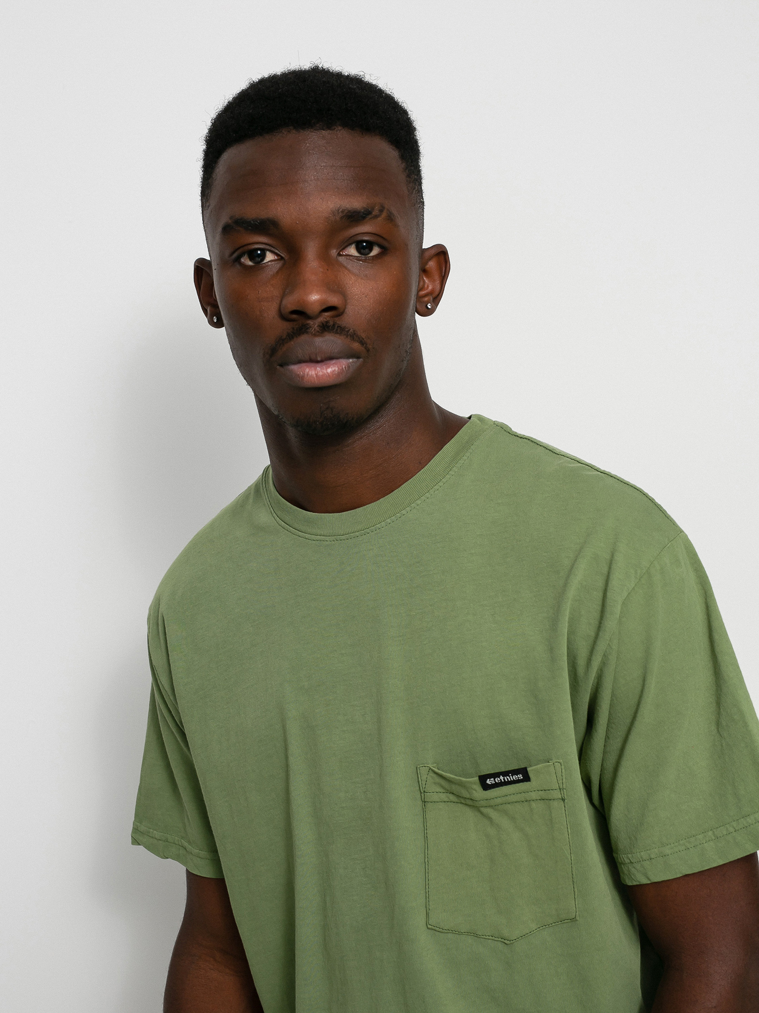 T-shirt Etnies Icon Pocket Wash (mint)