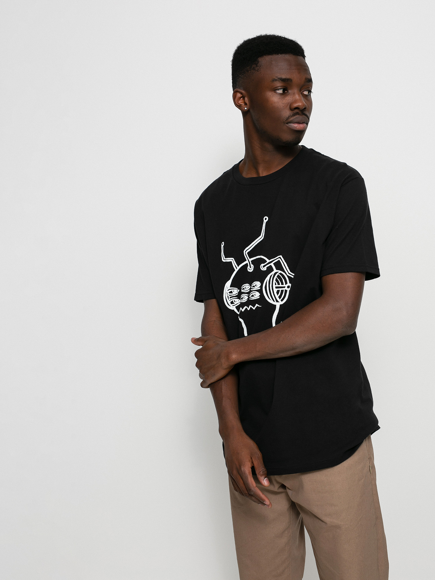 T-shirt Emerica X Toy Machine Antenna (black)