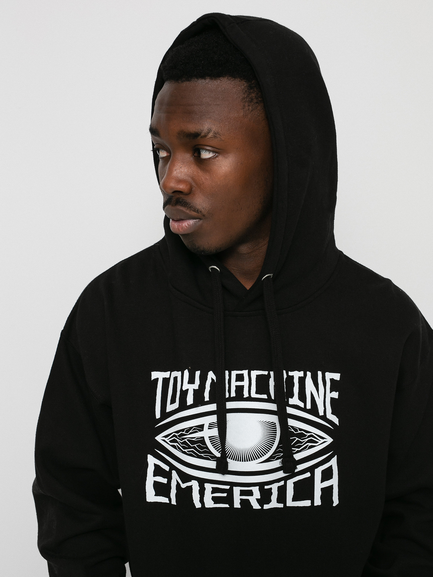 Bluza z kapturem Emerica X Toy Machine Eye HD (black)