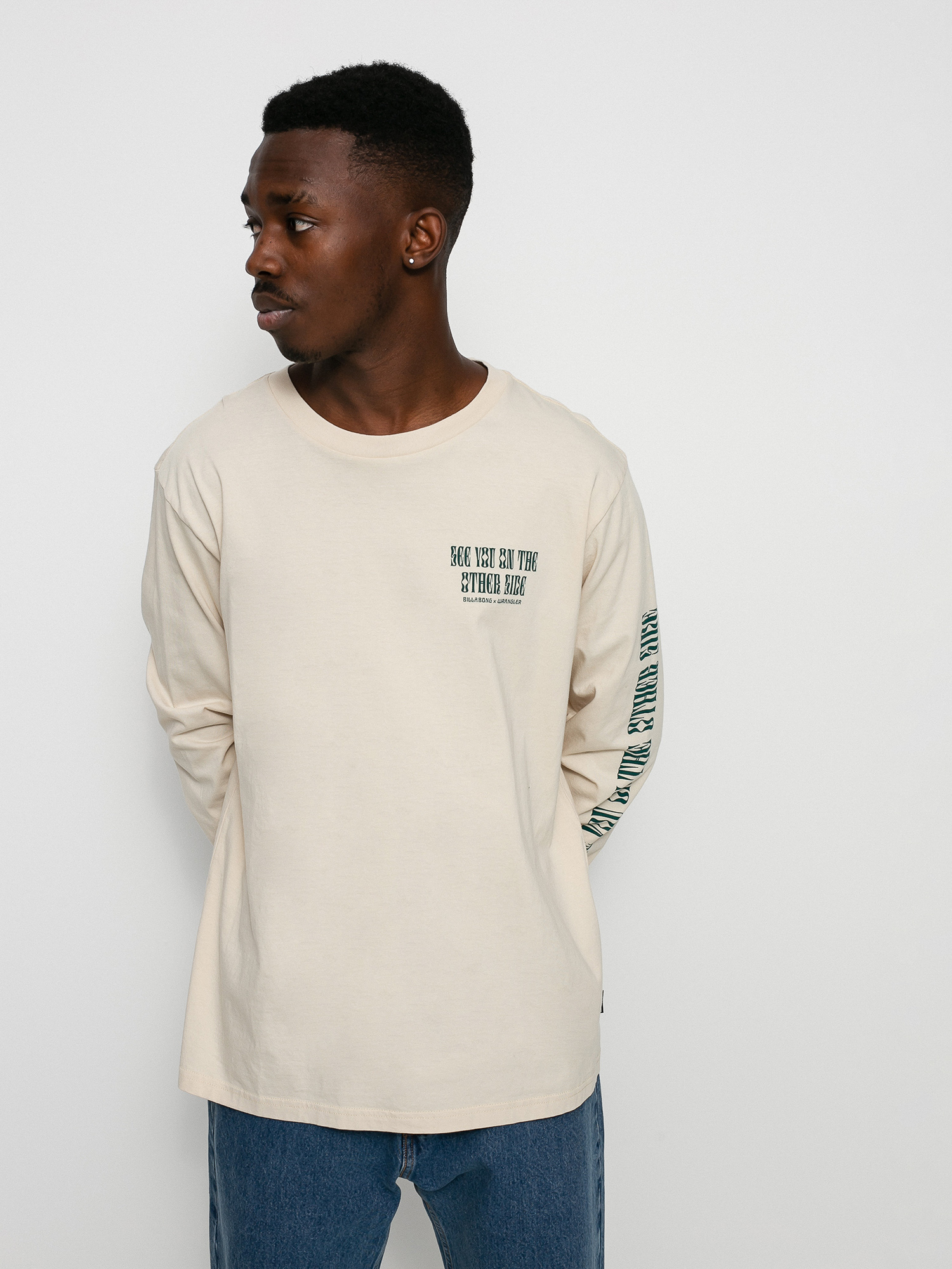 Longsleeve Billabong X Wrangler Westward (natural)