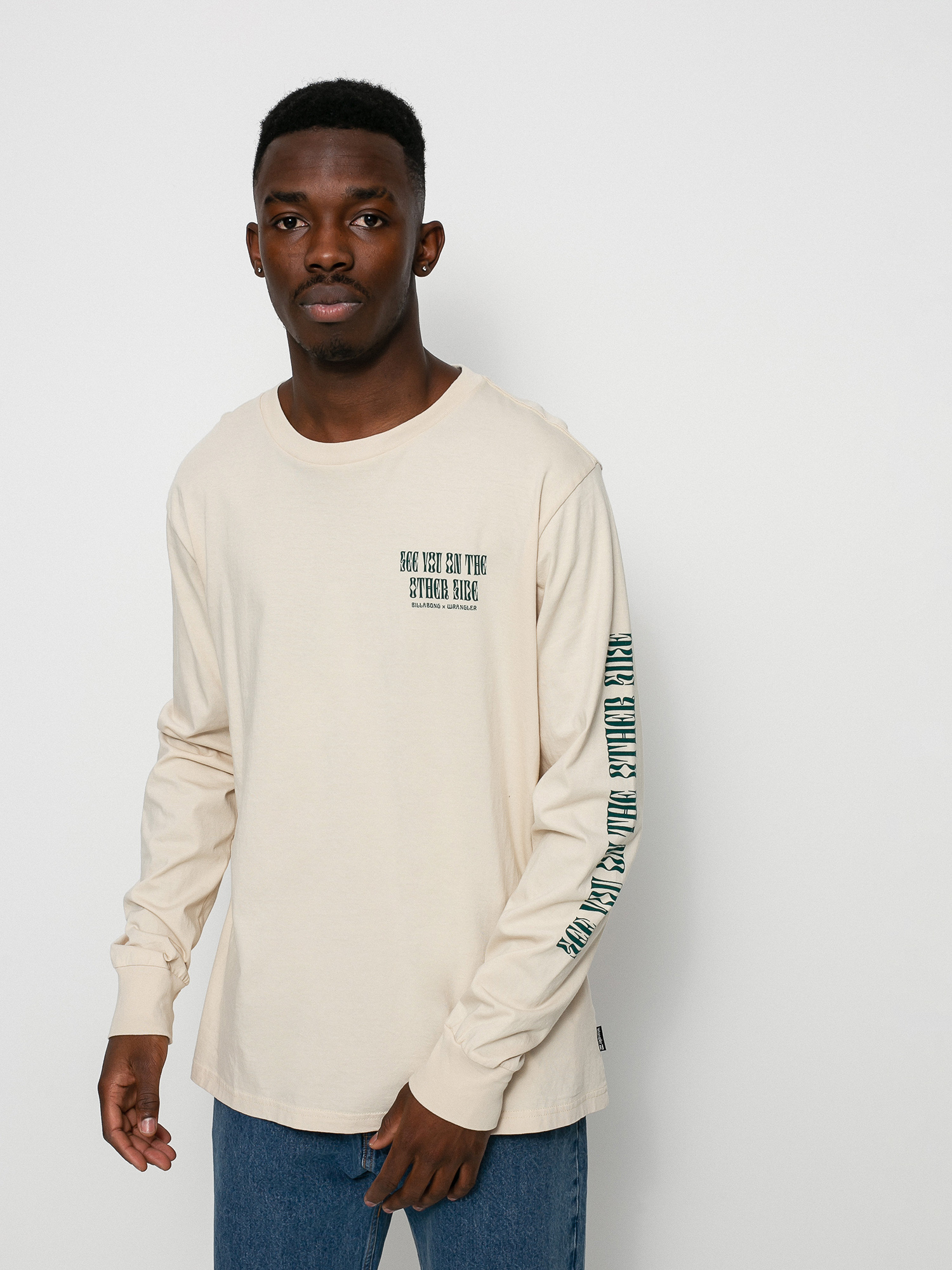 Longsleeve Billabong X Wrangler Westward (natural)