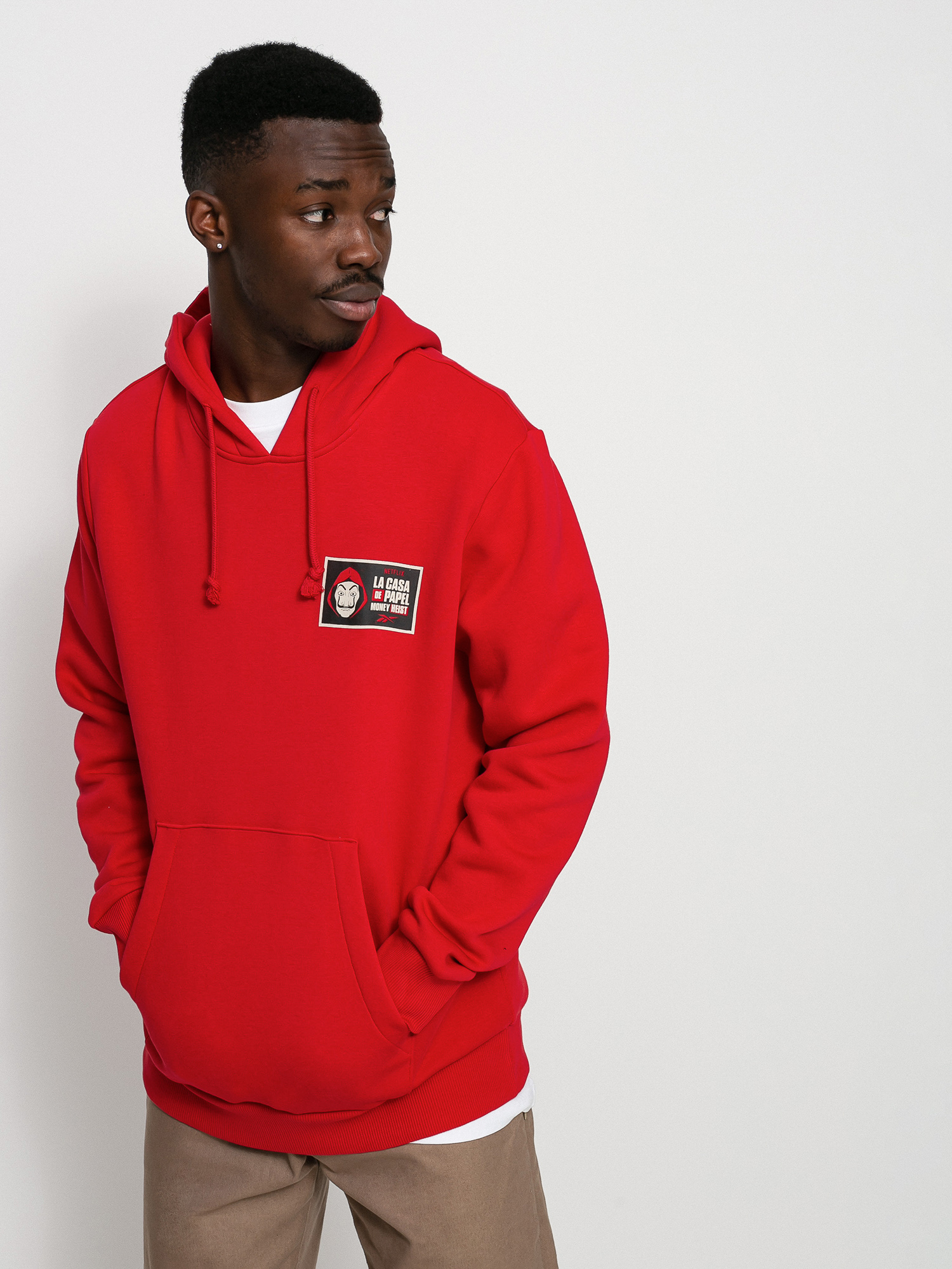 Bluza z kapturem Reebok La Casa De Papel HD (vecred)