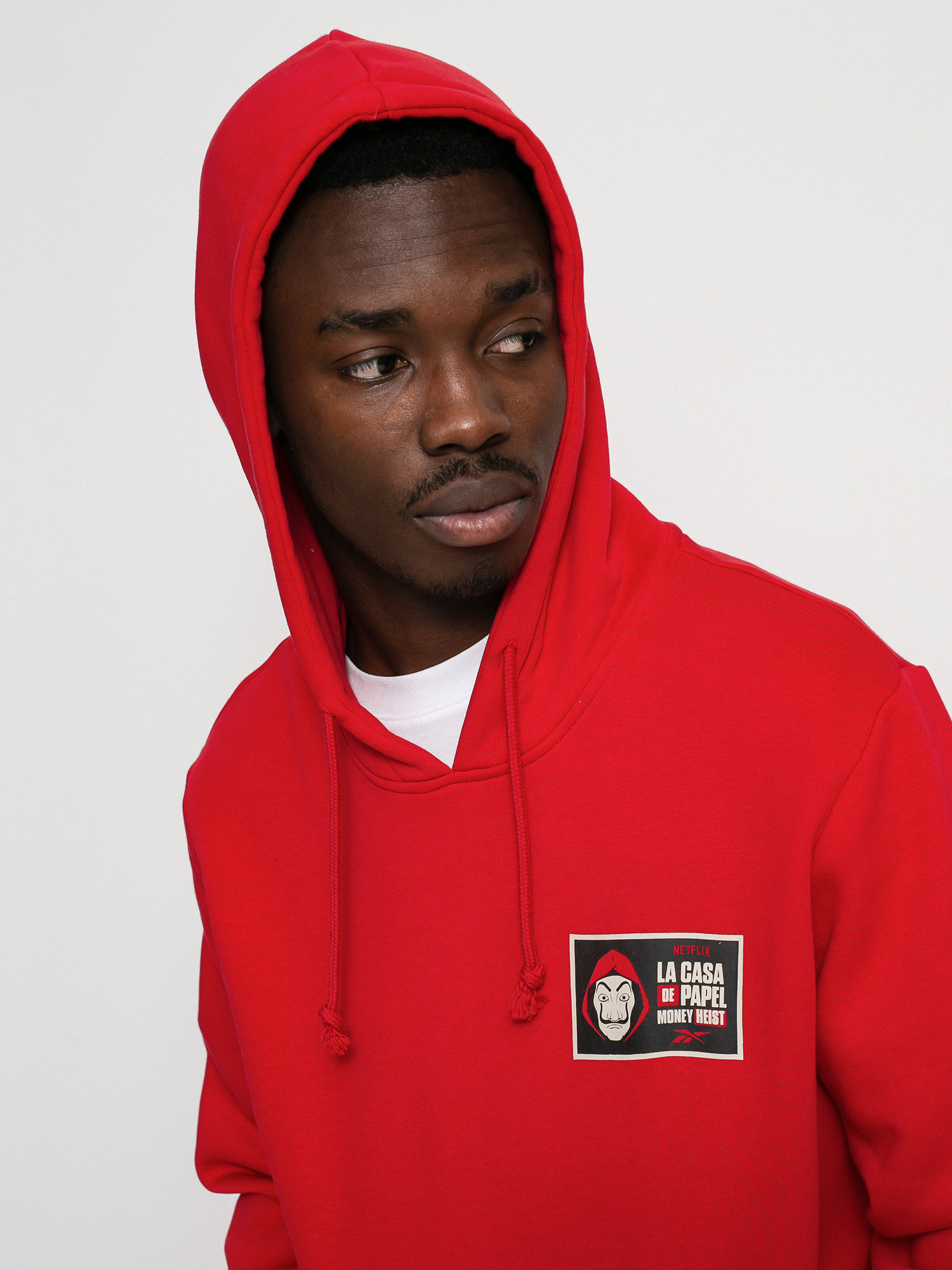 Bluza z kapturem Reebok La Casa De Papel HD (vecred)