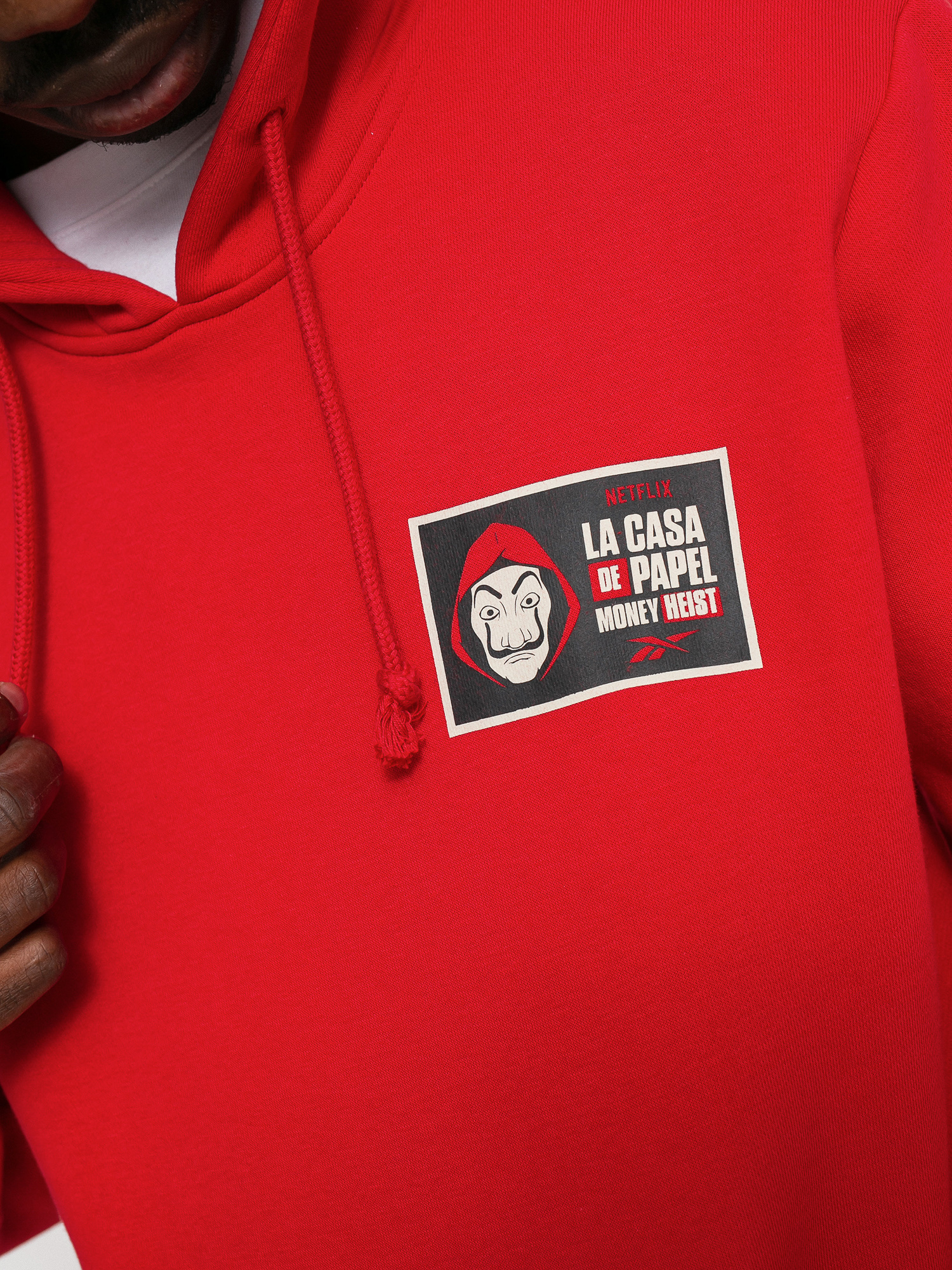 Bluza z kapturem Reebok La Casa De Papel HD (vecred)