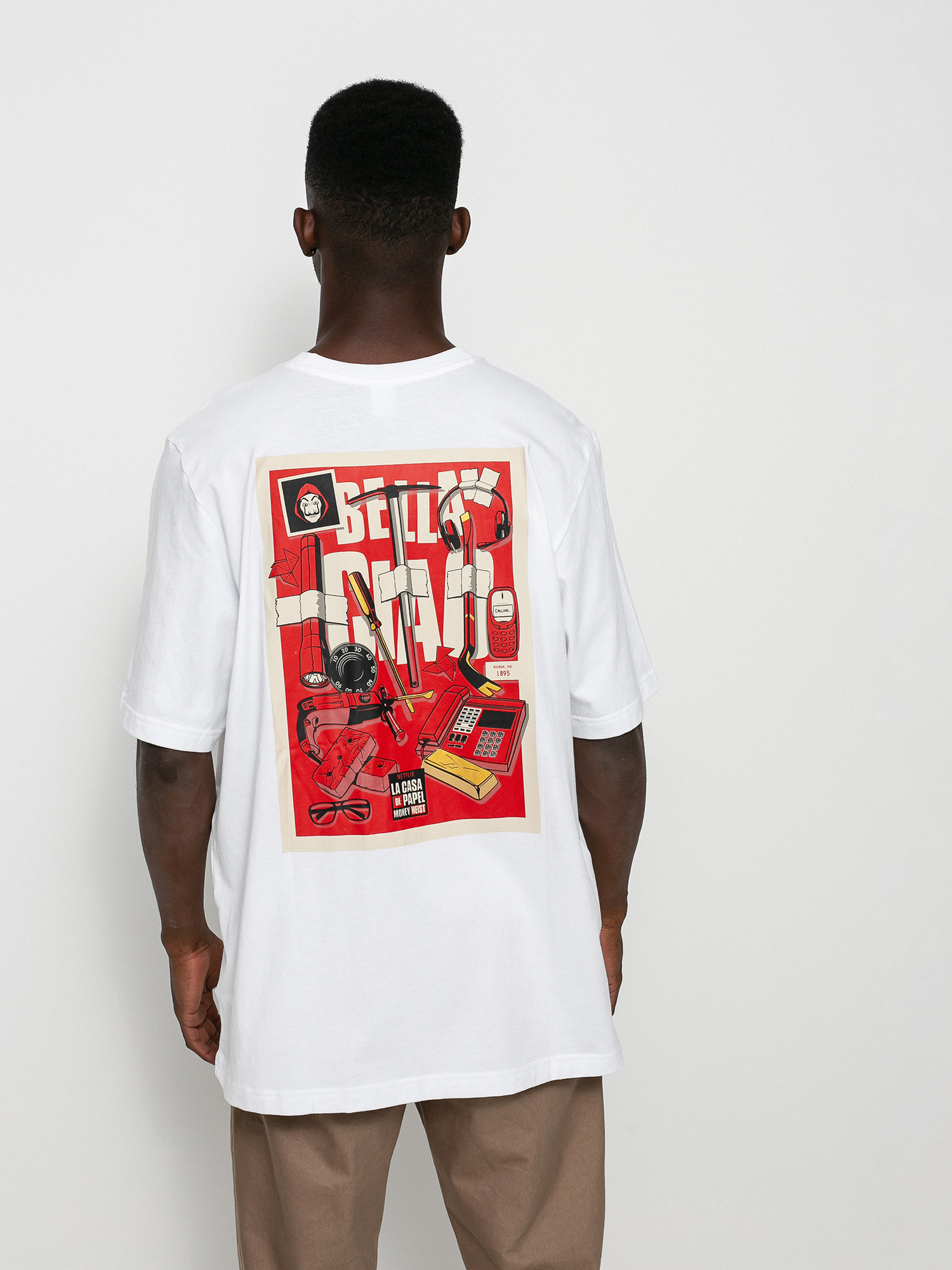 T-shirt Reebok La Casa De Papel (white)