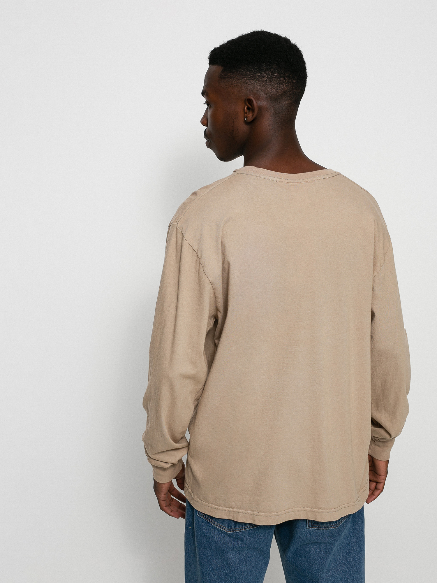 Longsleeve RipNDip Lord Nermal (almond)