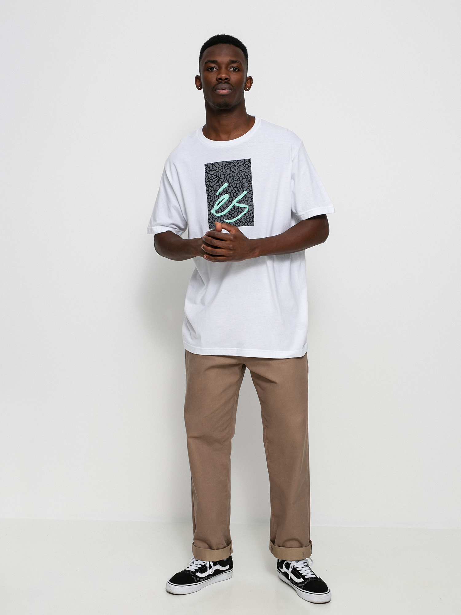 T-shirt eS Es Elephant Block (white)