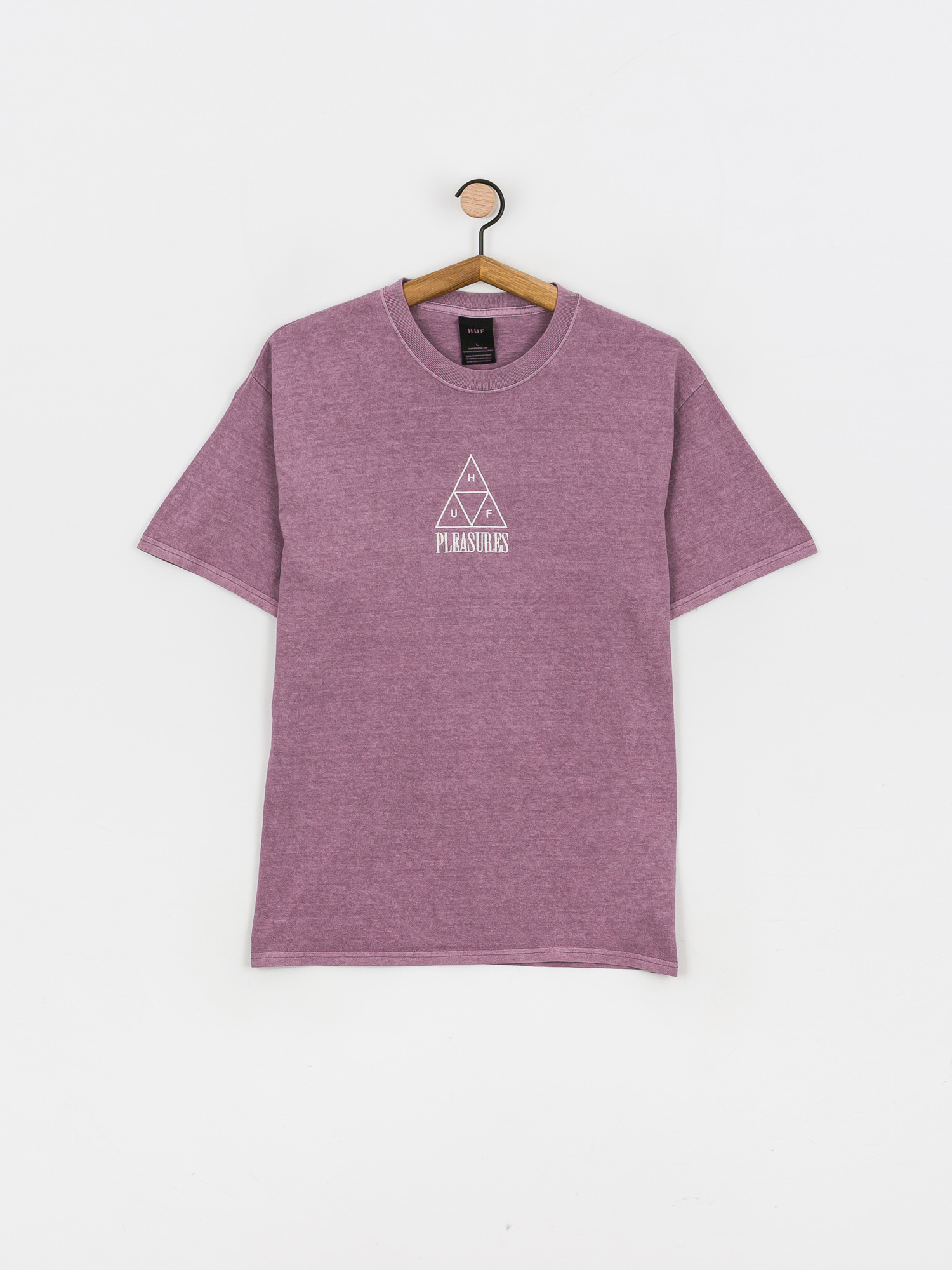 T-shirt HUF X Pleasures Dyed (purple)