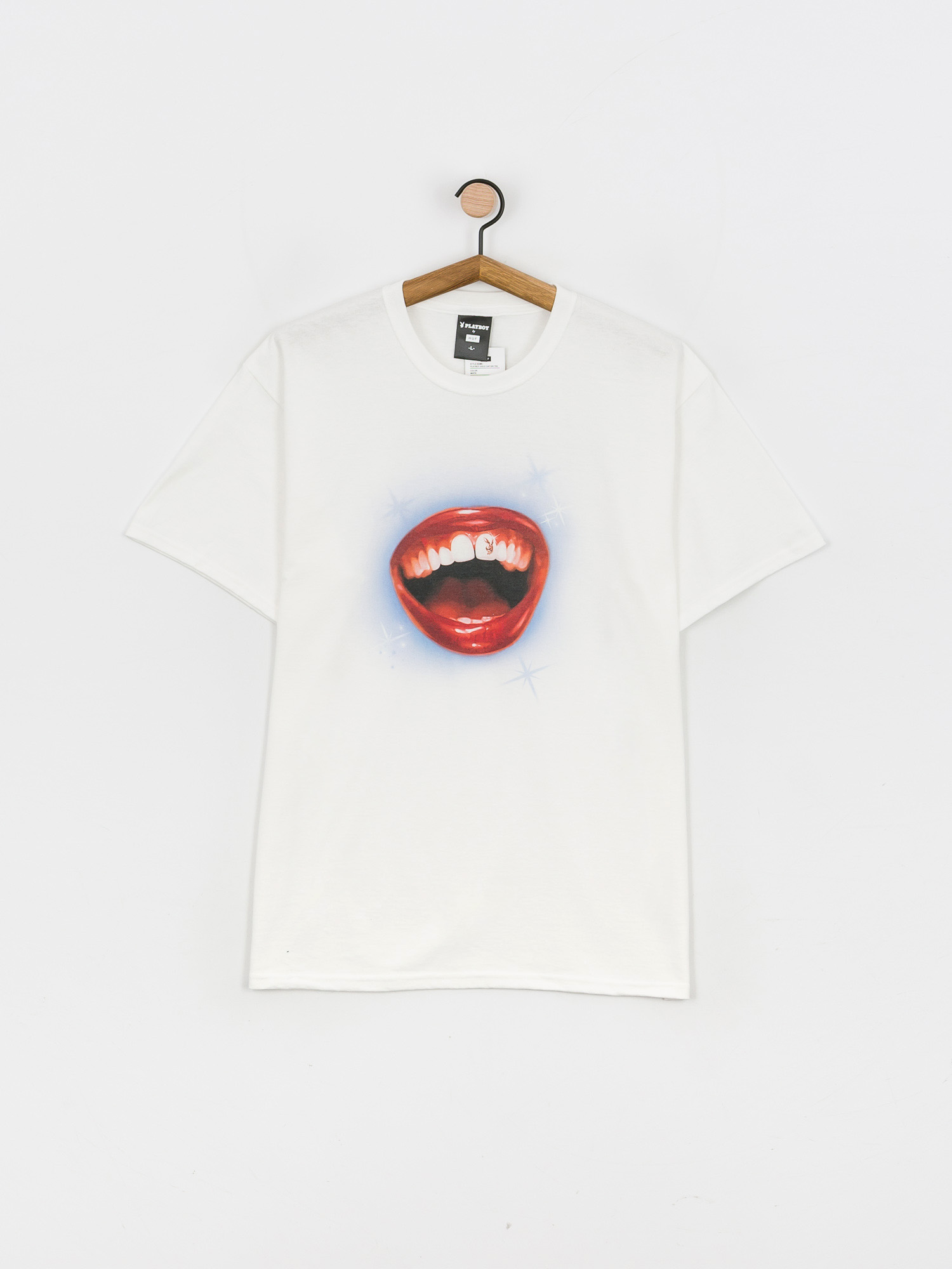 T-shirt HUF X Playboy Gold Cap (white)