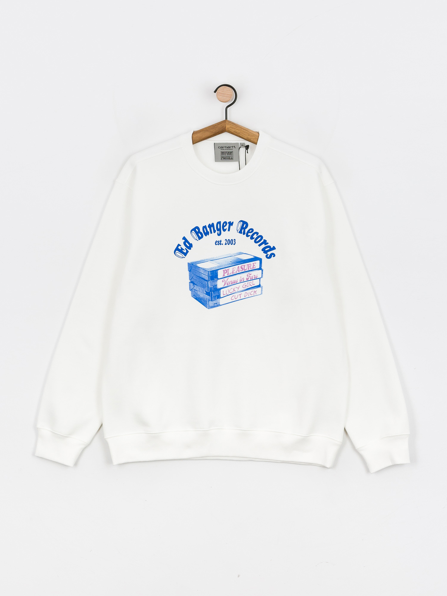 Bluza Carhartt WIP X Relevant Parties Vol 2 Ed Banger (white)