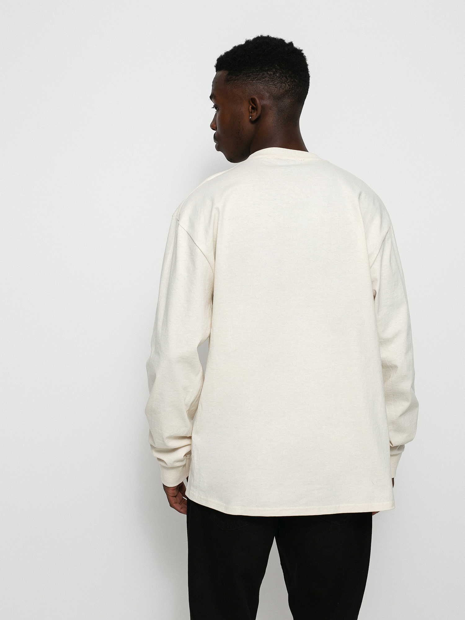 Longsleeve HUF We Are The World (natural)