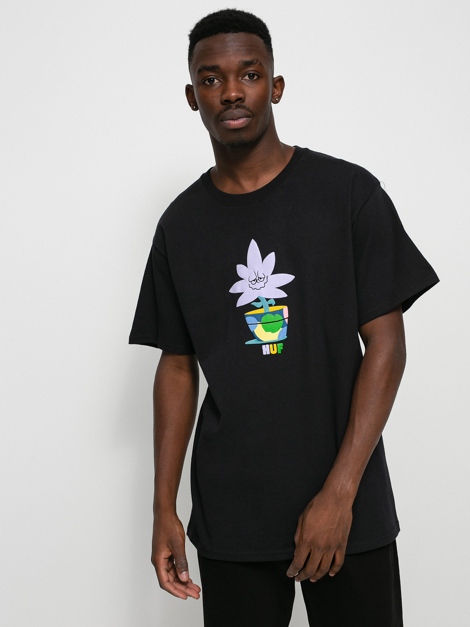 T-shirt HUF Potted (black)