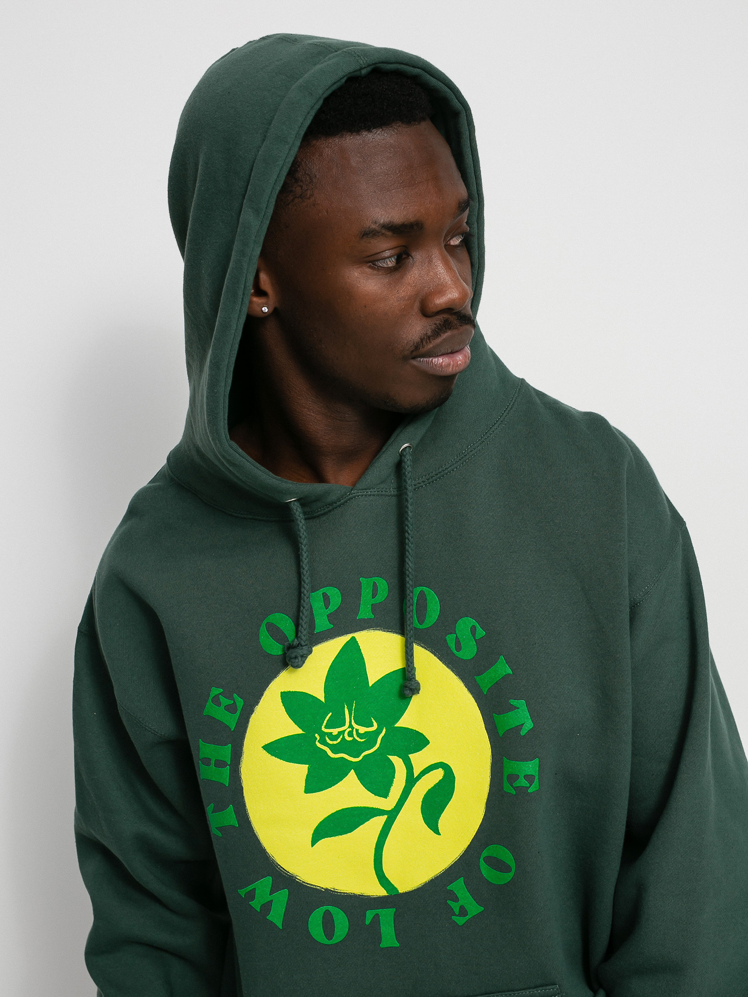 Bluza z kapturem HUF Opposite Of Low HD (forest green)
