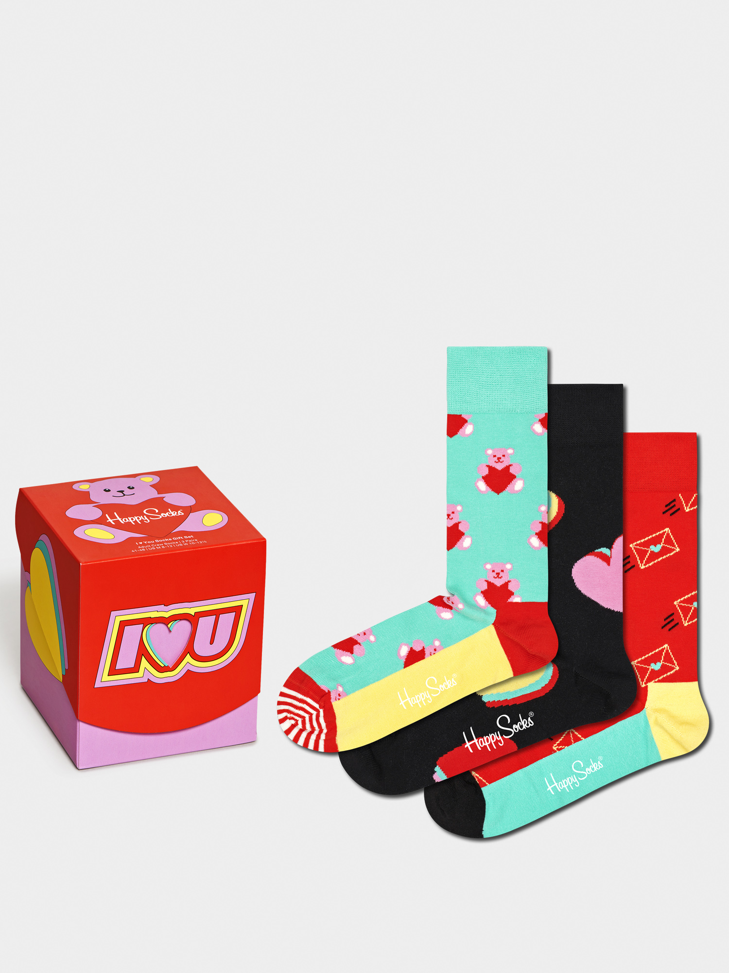 Skarpetki Happy Socks I Love You 3Pk (multi)