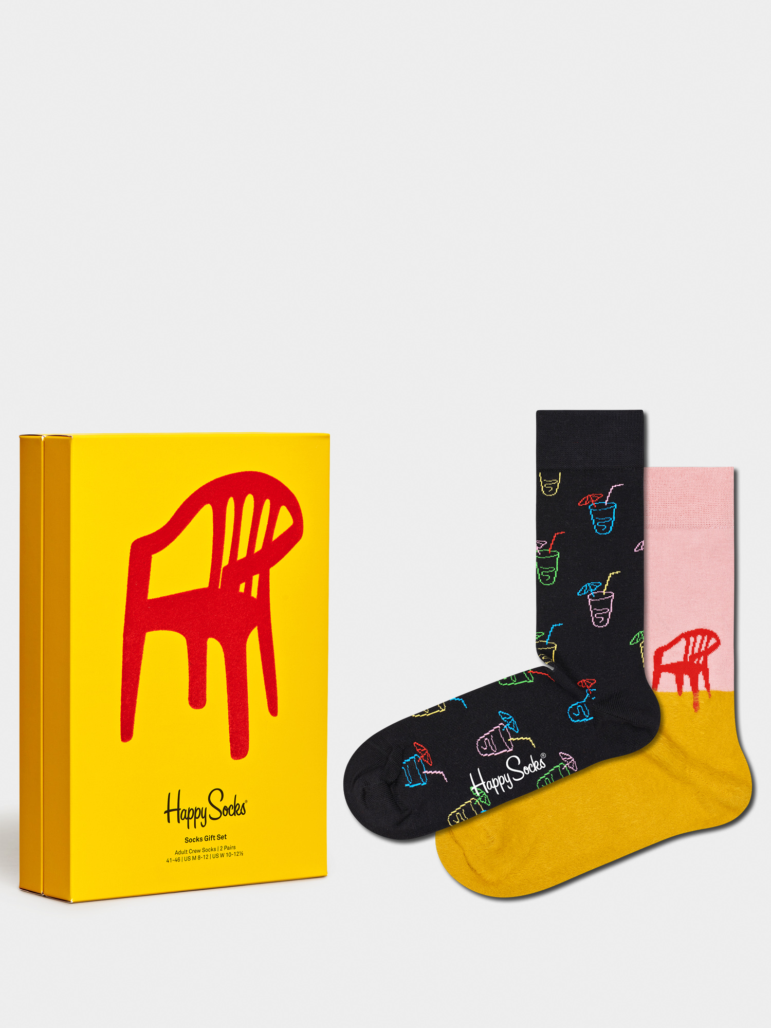 Skarpetki Happy Socks Have A Seat 2Pk (multi)