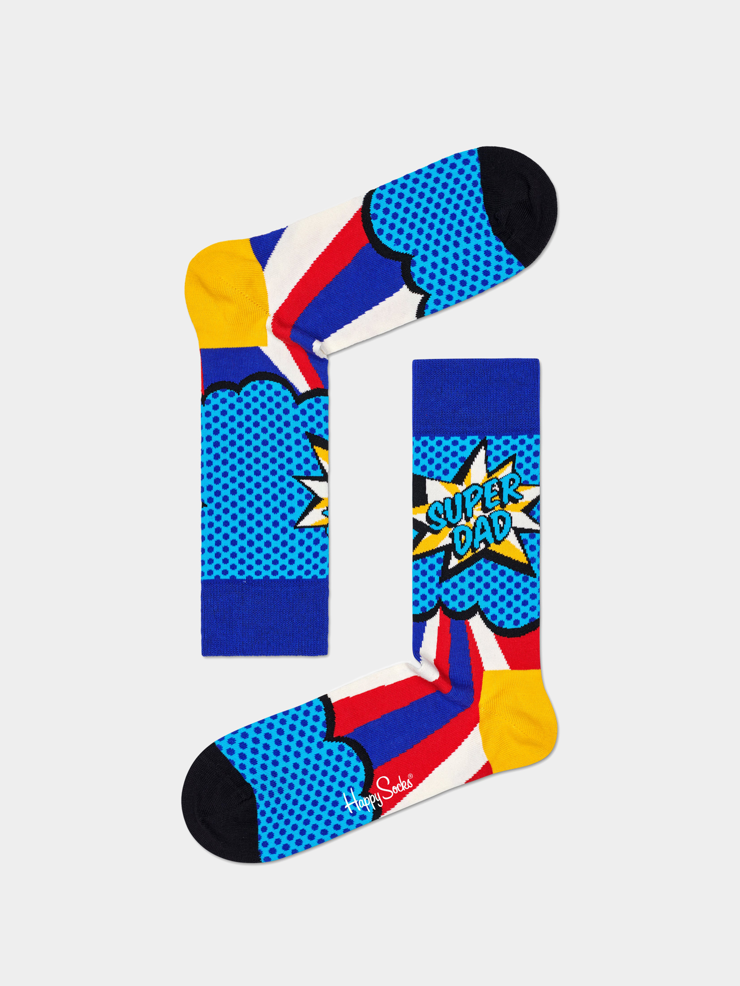 Skarpetki Happy Socks Super Dad 3Pk (multi)
