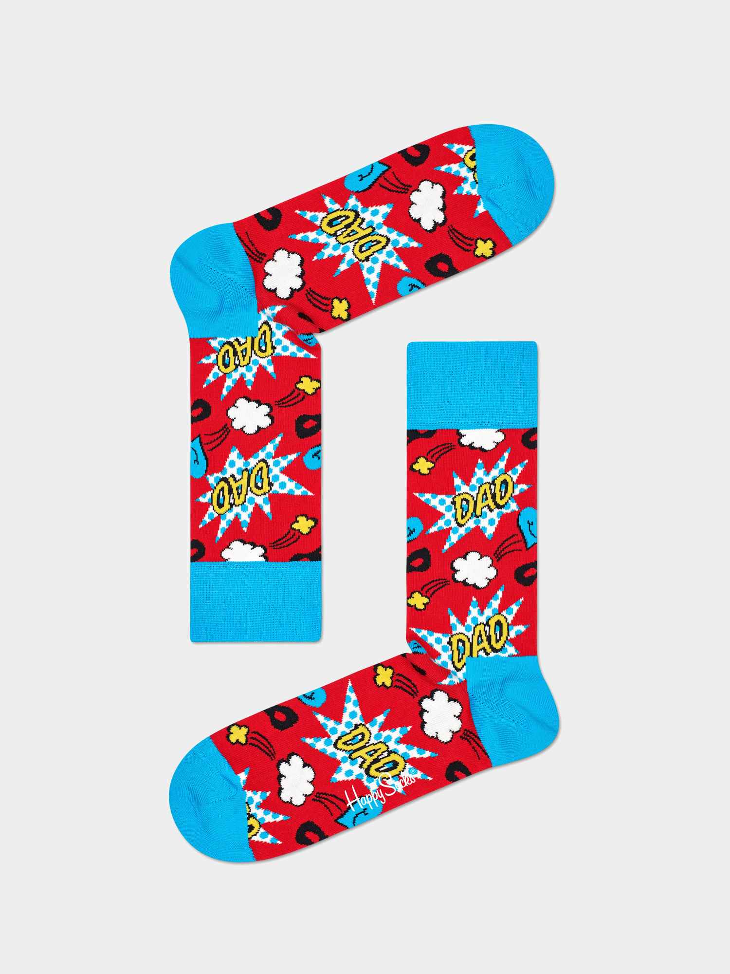 Skarpetki Happy Socks Super Dad 3Pk (multi)