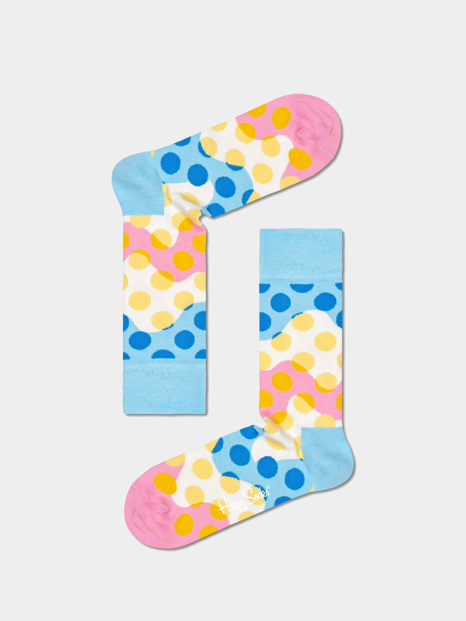 Skarpetki Happy Socks Watercolor (blue/pink/white)