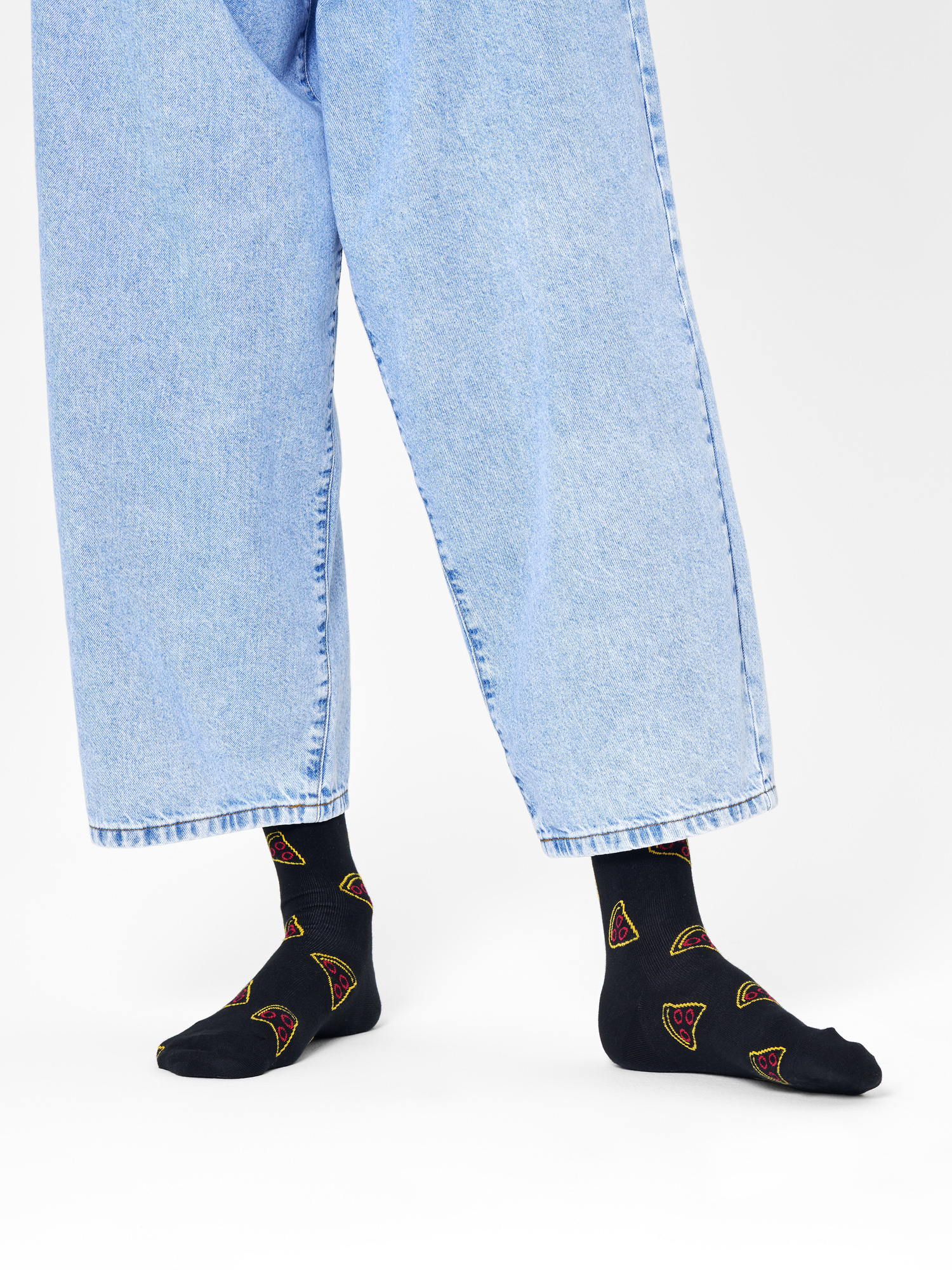 Skarpetki Happy Socks Pizza Slice (black)