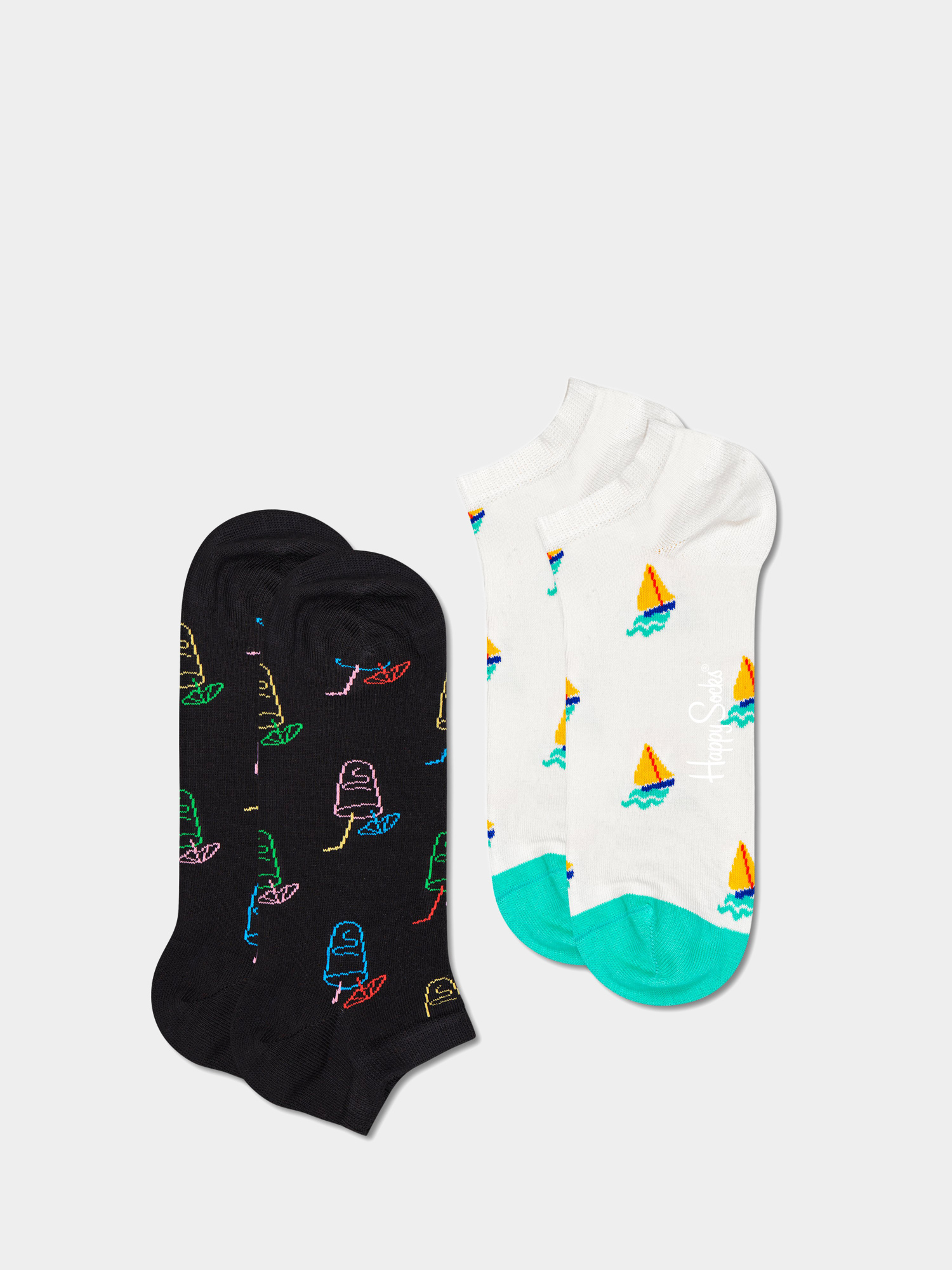 Skarpetki Happy Socks Lemonade Low 2Pk (multi)