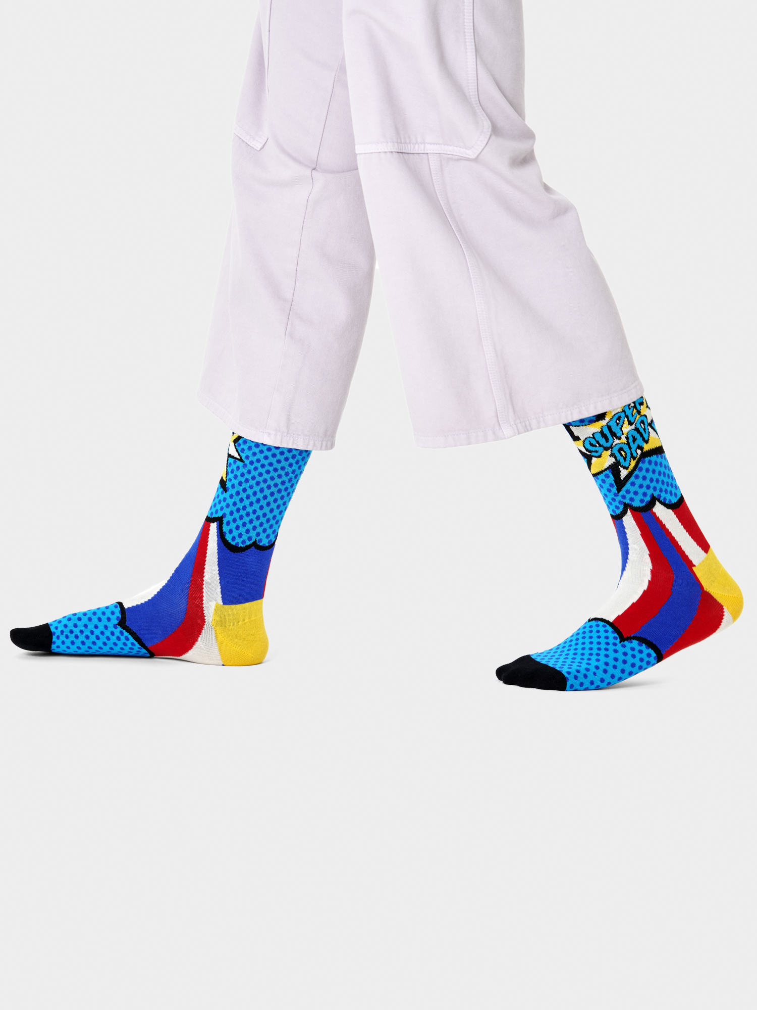 Skarpetki Happy Socks Super Dad (blue/multi)