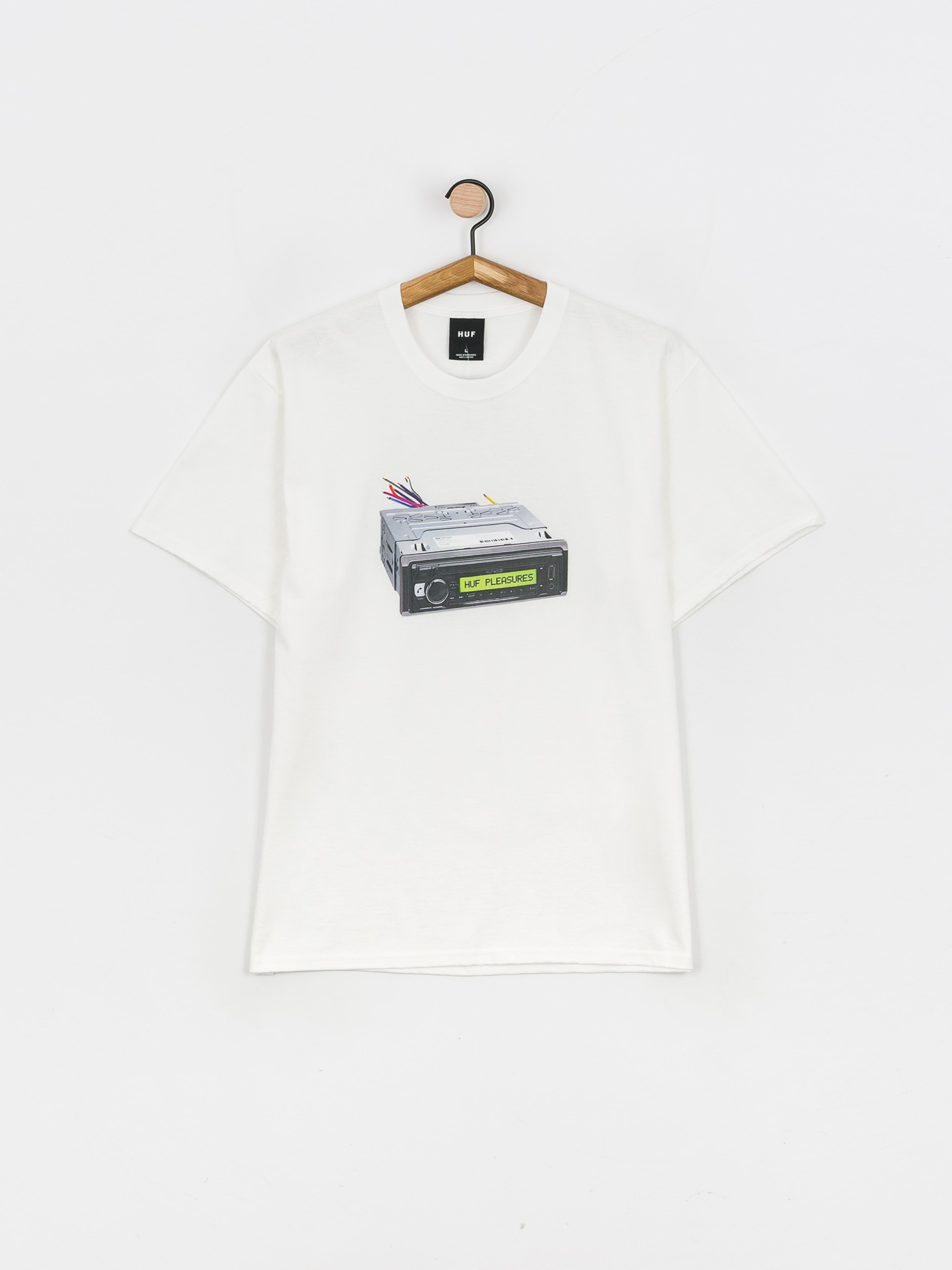 T-shirt HUF X Pleasures Head Unit (white)