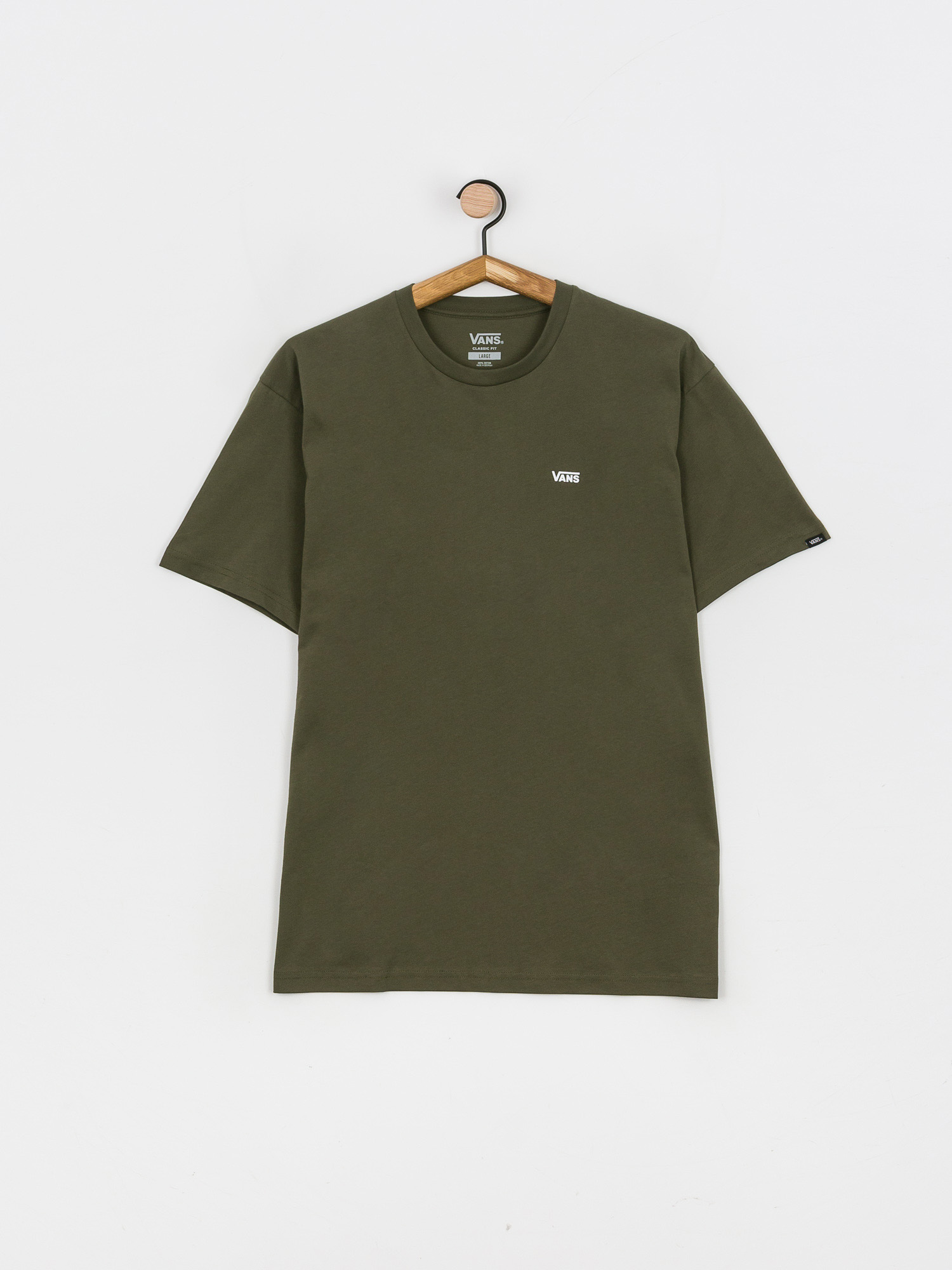 T-shirt Vans Left Chest Logo (grape leaf)