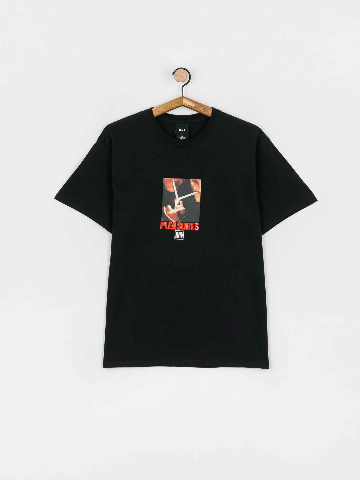 T-shirt HUF X Pleasures Together (black)