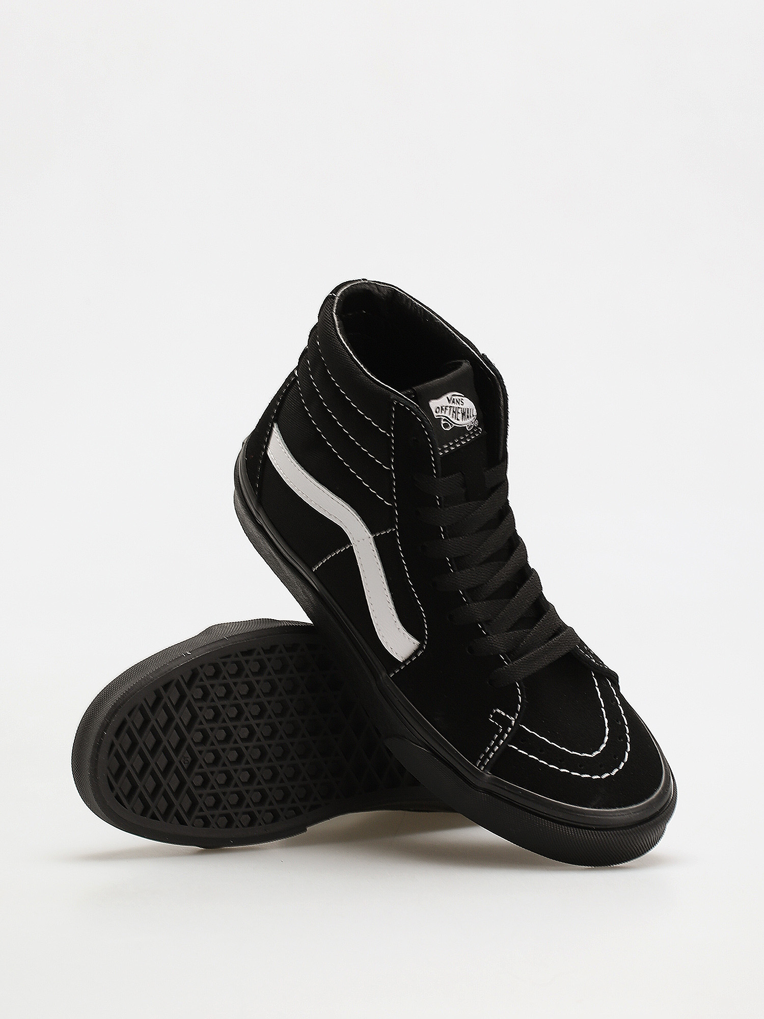 Buty Vans Sk8 Hi (suede/canvas/blkblktrwht)