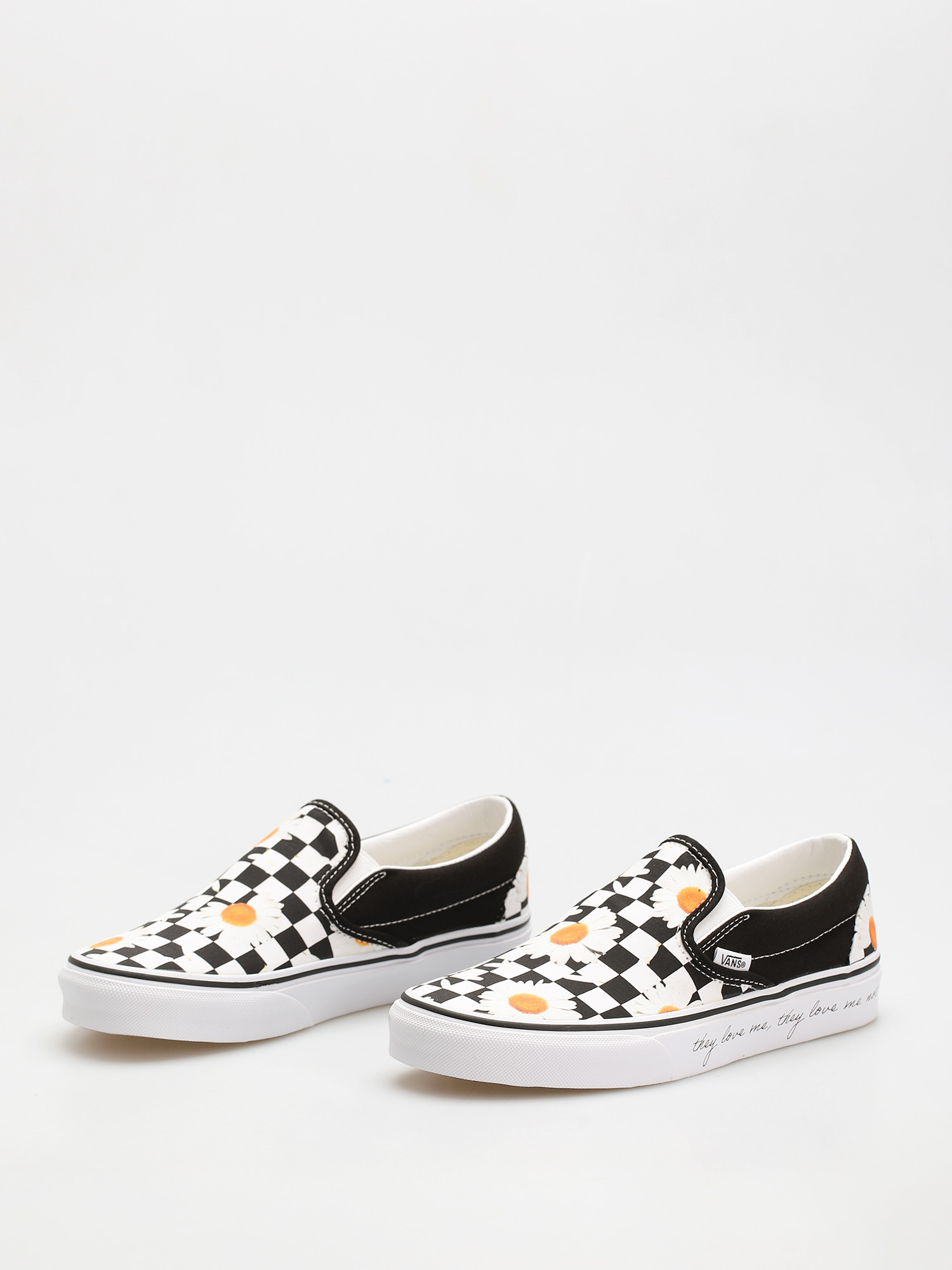 Buty Vans Classic Slip On (love me/love me not/daisy/true white)