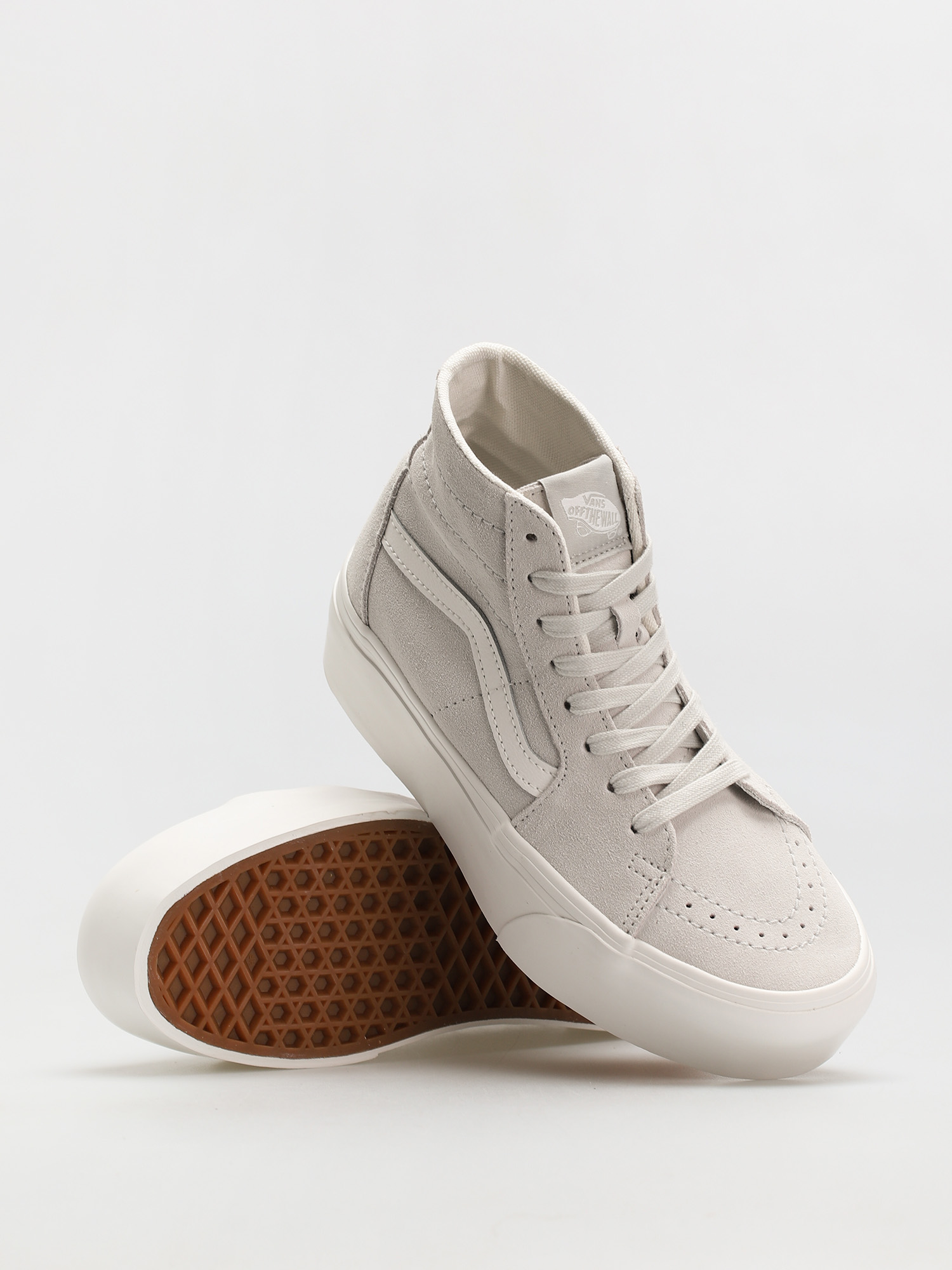 Buty Vans Sk8 Hi Tapered Stackform (soft suede/dawn blue/true white)