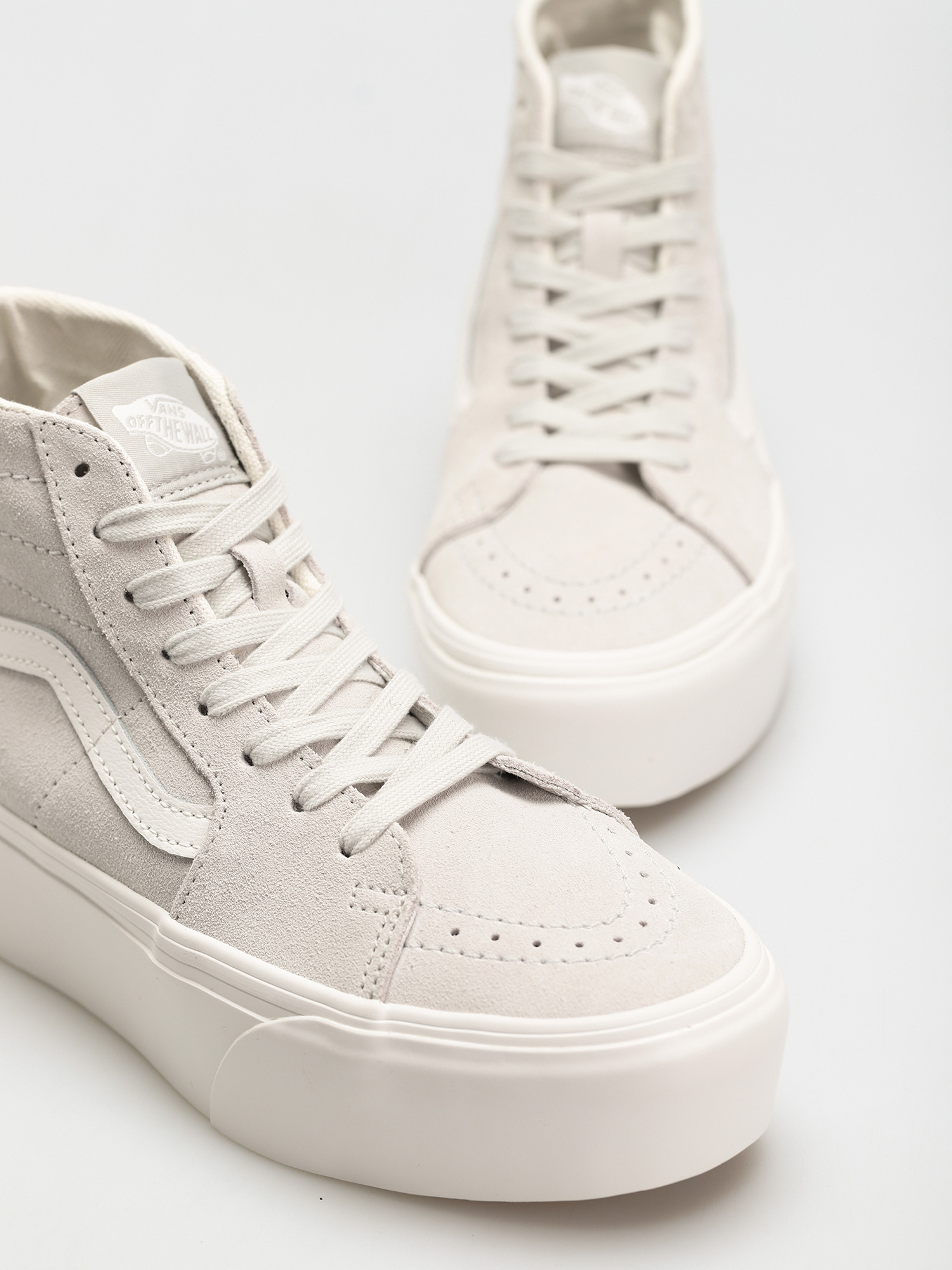 Buty Vans Sk8 Hi Tapered Stackform (soft suede/dawn blue/true white)