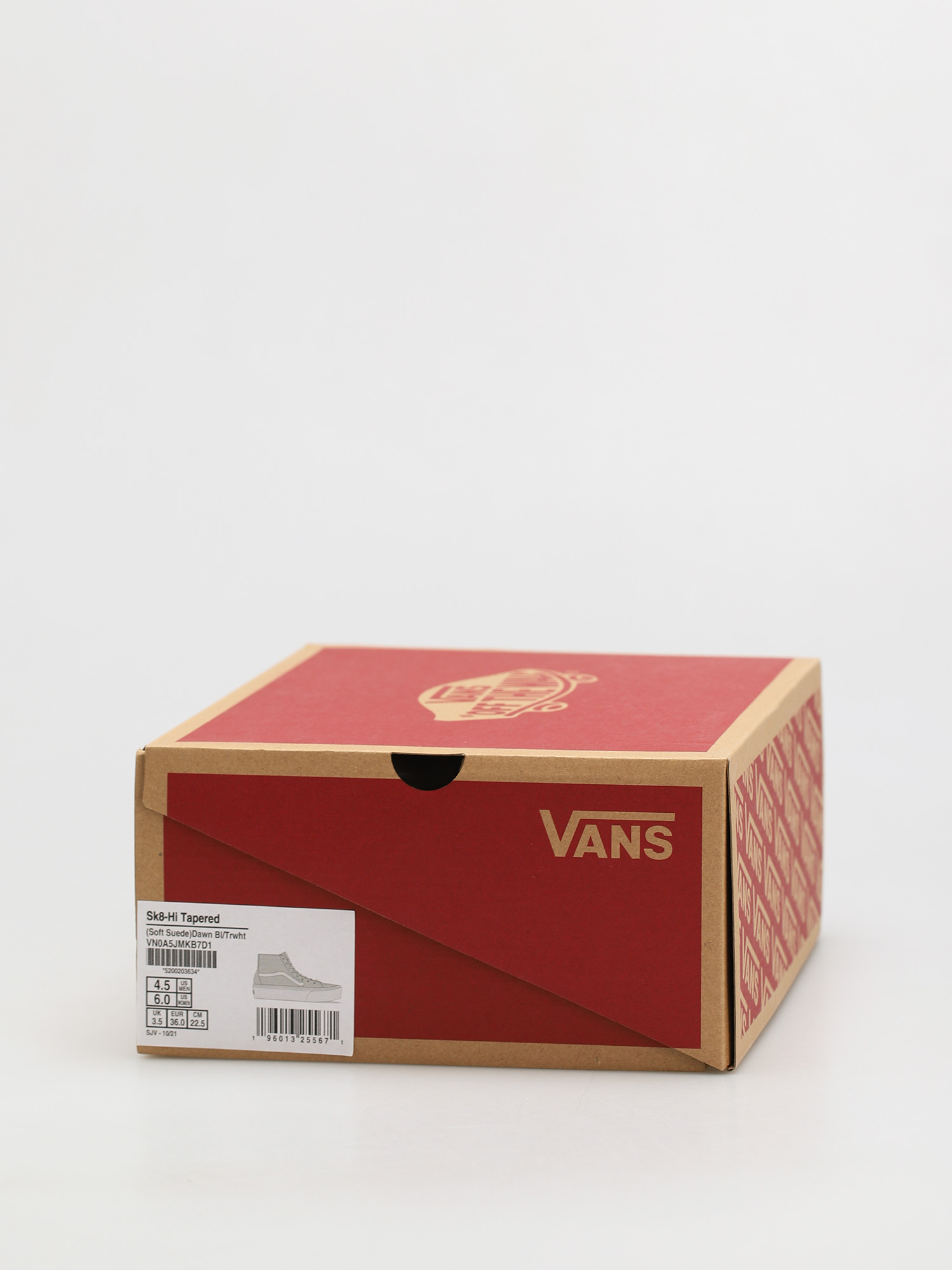 Buty Vans Sk8 Hi Tapered Stackform (soft suede/dawn blue/true white)