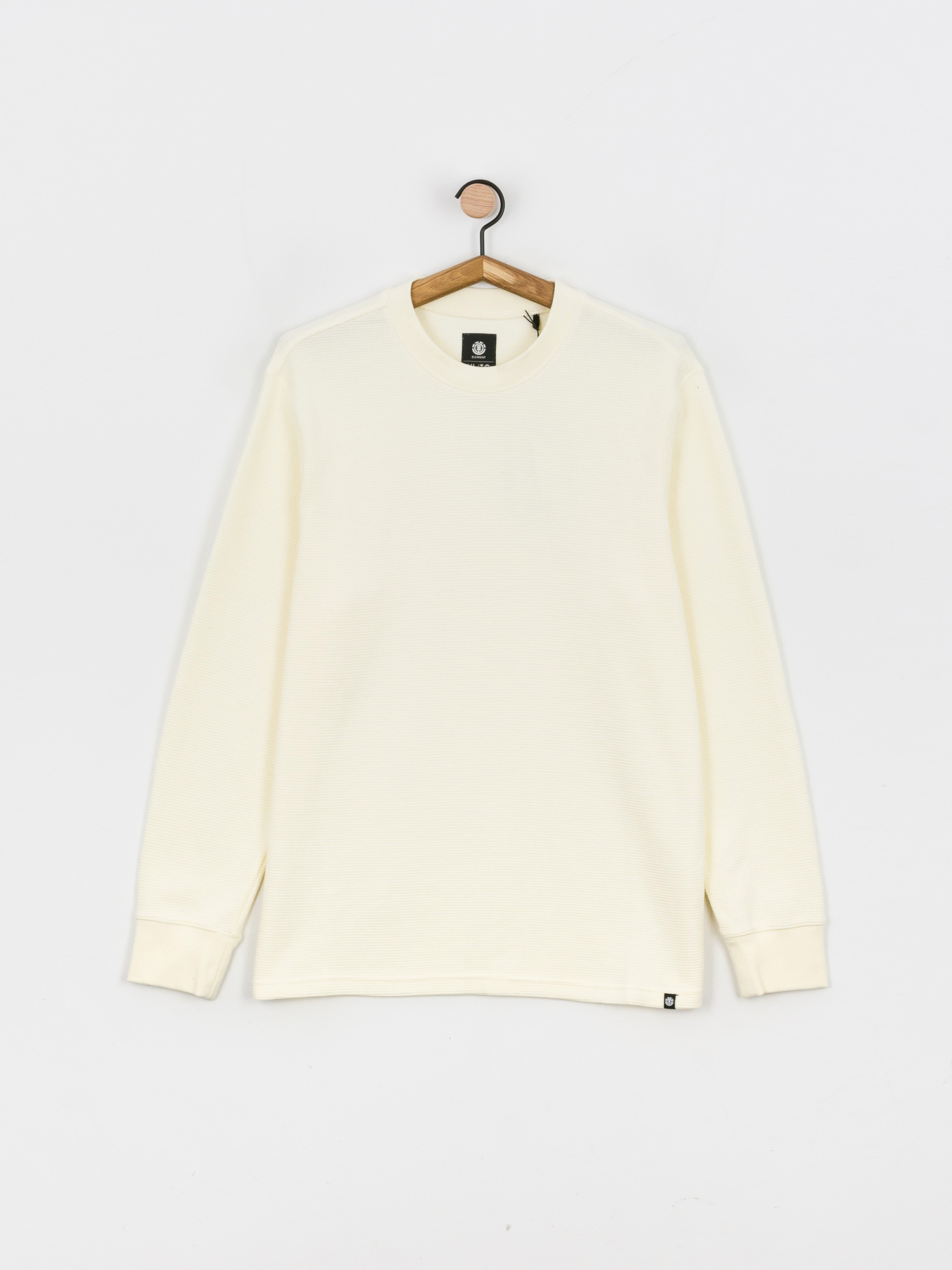 Longsleeve Element Stornes Waffle (bone white)