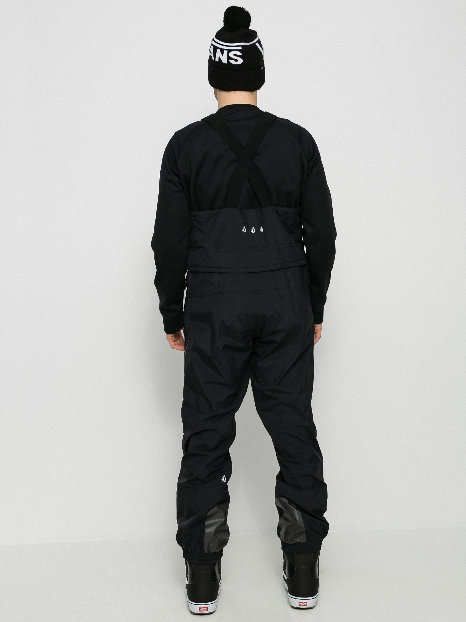 Męskie Spodnie snowboardowe Volcom 3L Gore Tex Bib Overall (black)