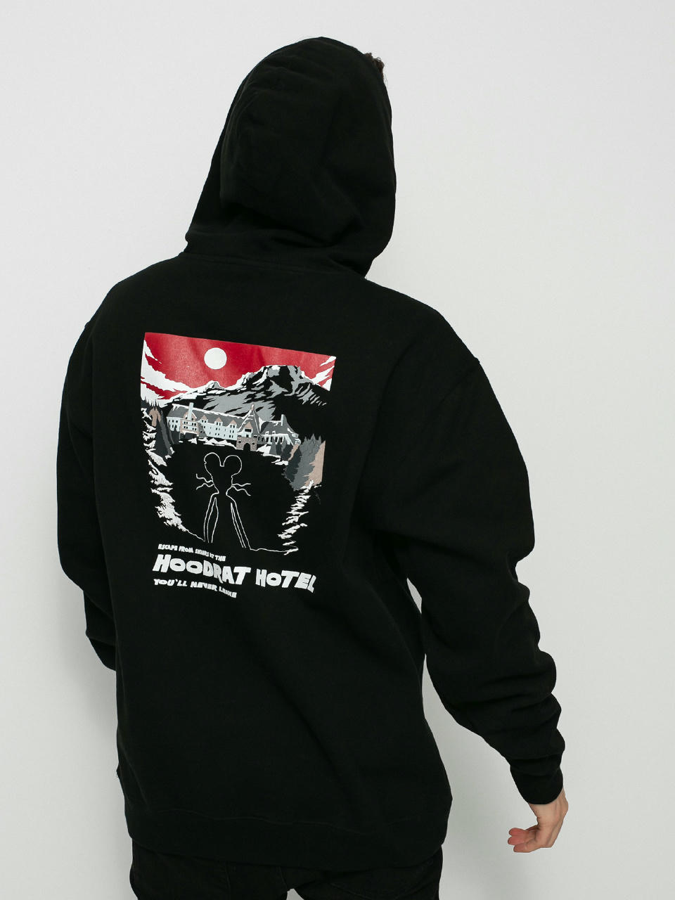 Bluza z kapturem ThirtyTwo Hood Rats Hotel HD (black)