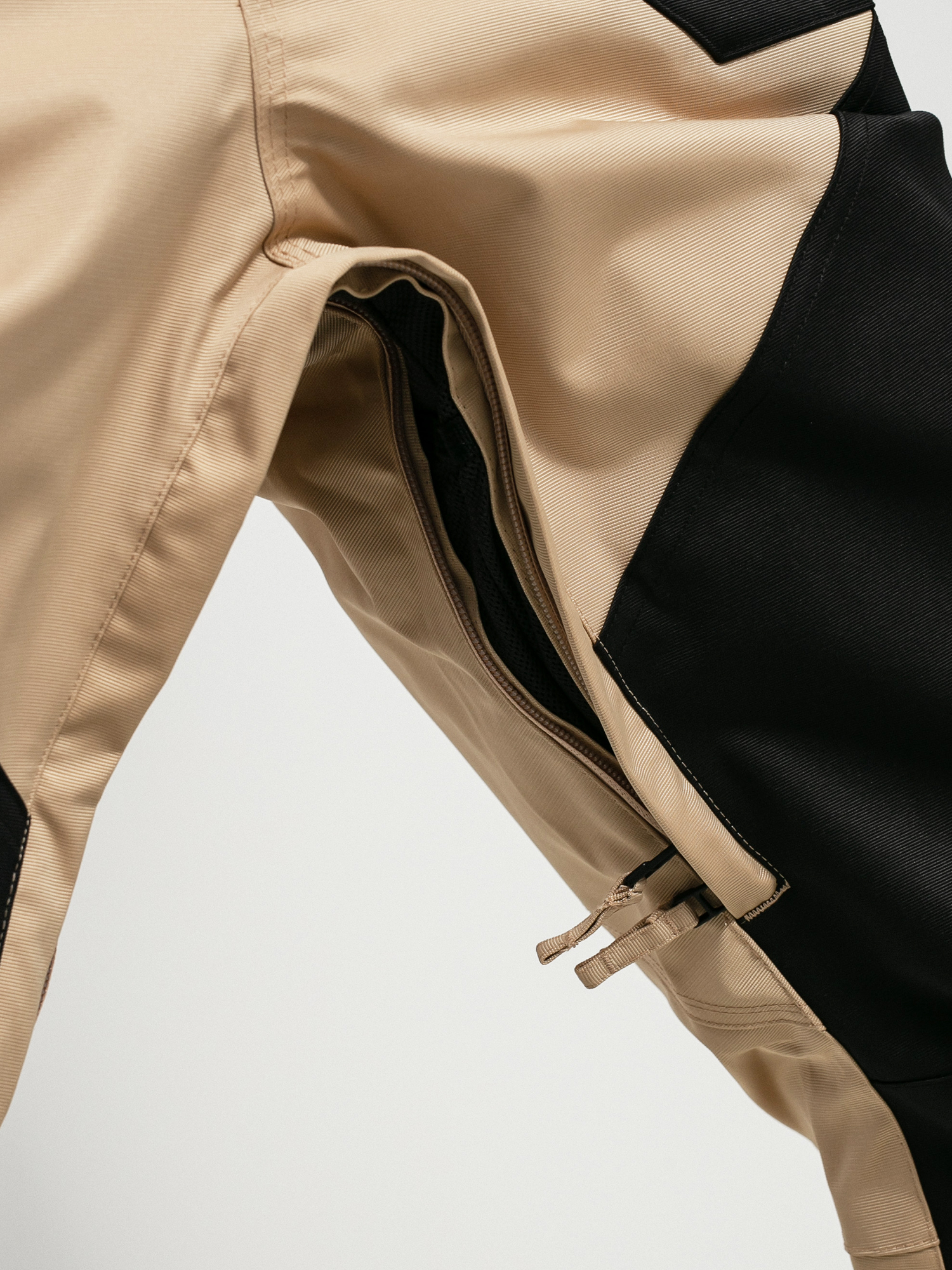 Męskie Spodnie snowboardowe ThirtyTwo Basement Bib (khaki)