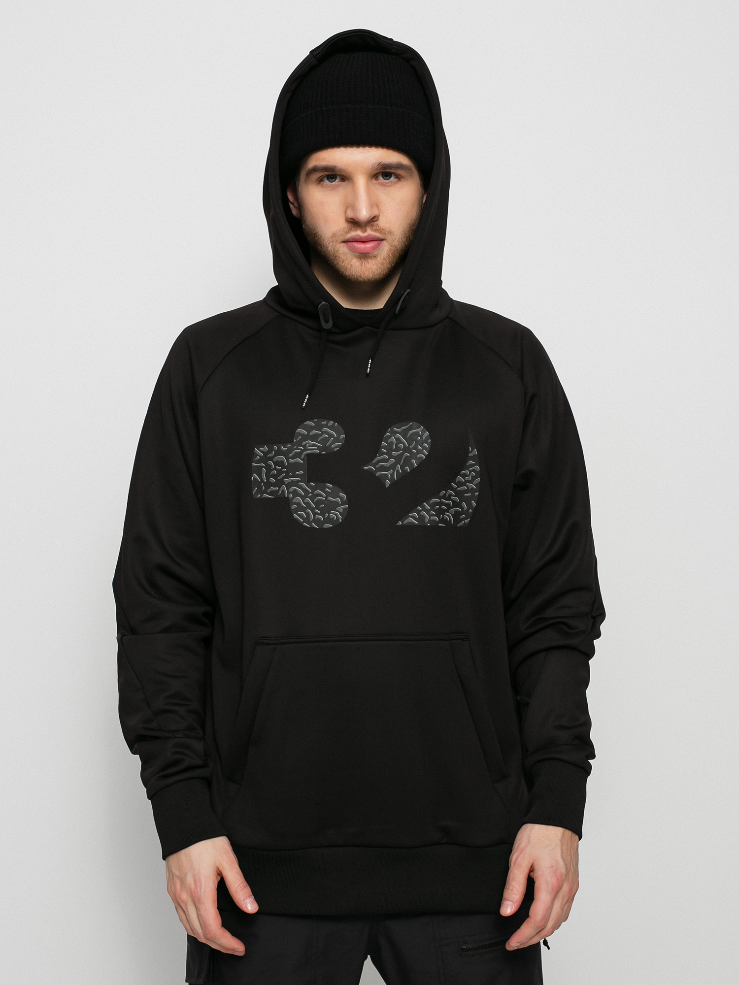 Bluza z kapturem ThirtyTwo Franchise Tech HD (black/print)