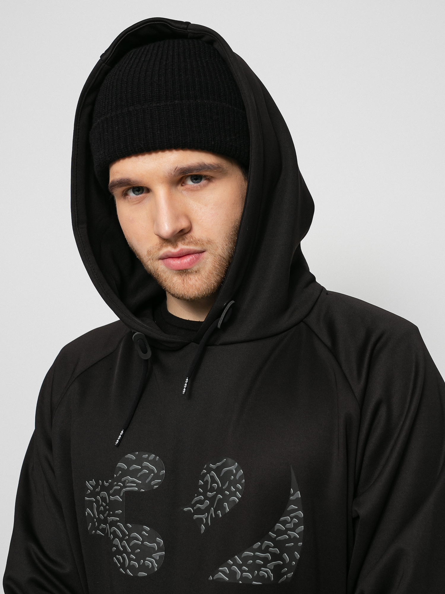 Bluza z kapturem ThirtyTwo Franchise Tech HD (black/print)