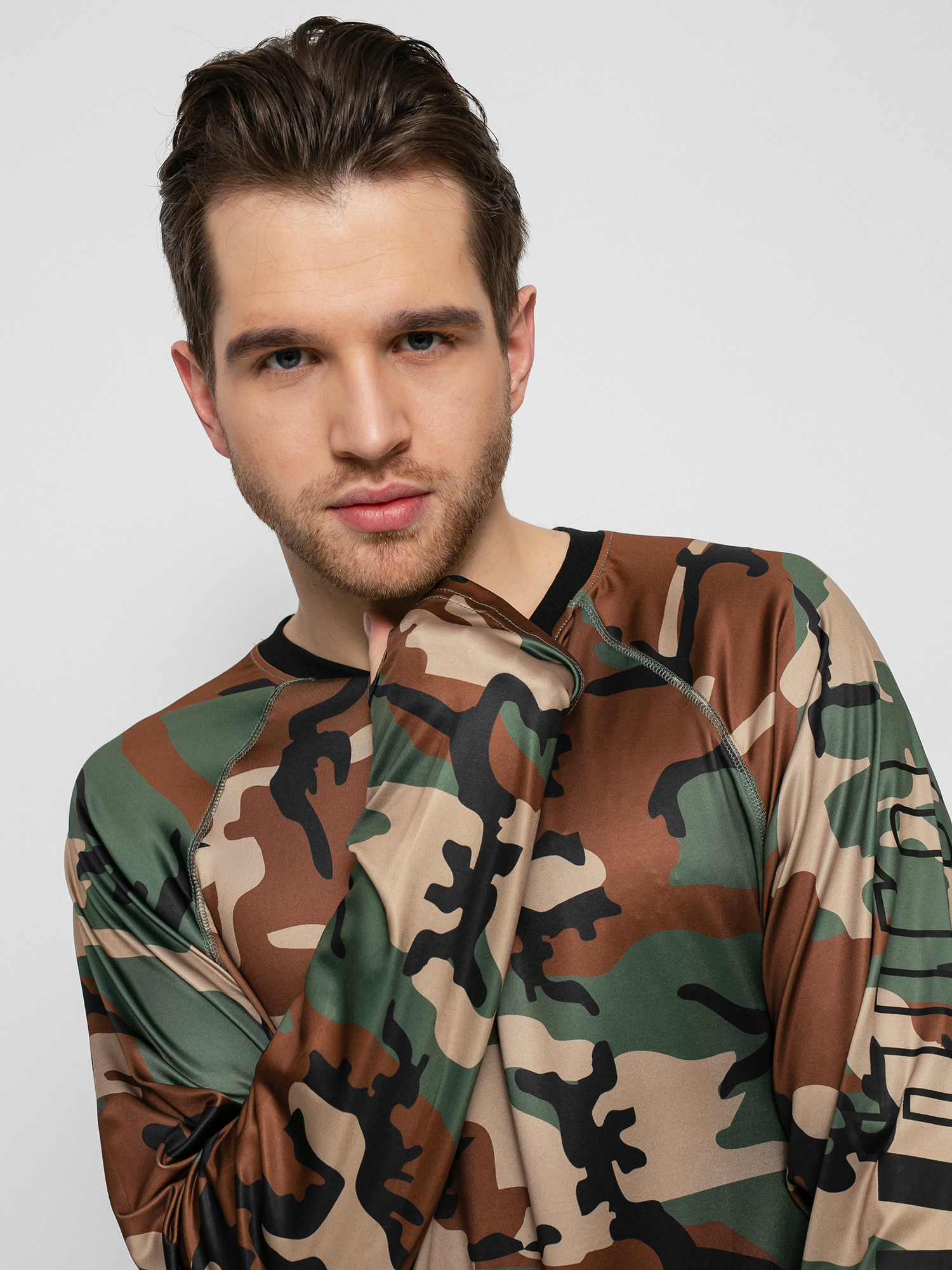 Męski Longsleeve aktywny ThirtyTwo Ridelite Ls (camo)
