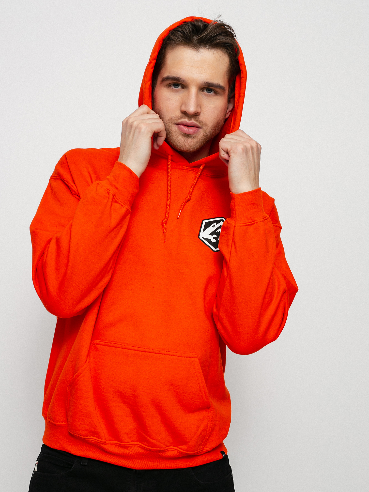 Bluza z kapturem ThirtyTwo Mtn HD (orange)