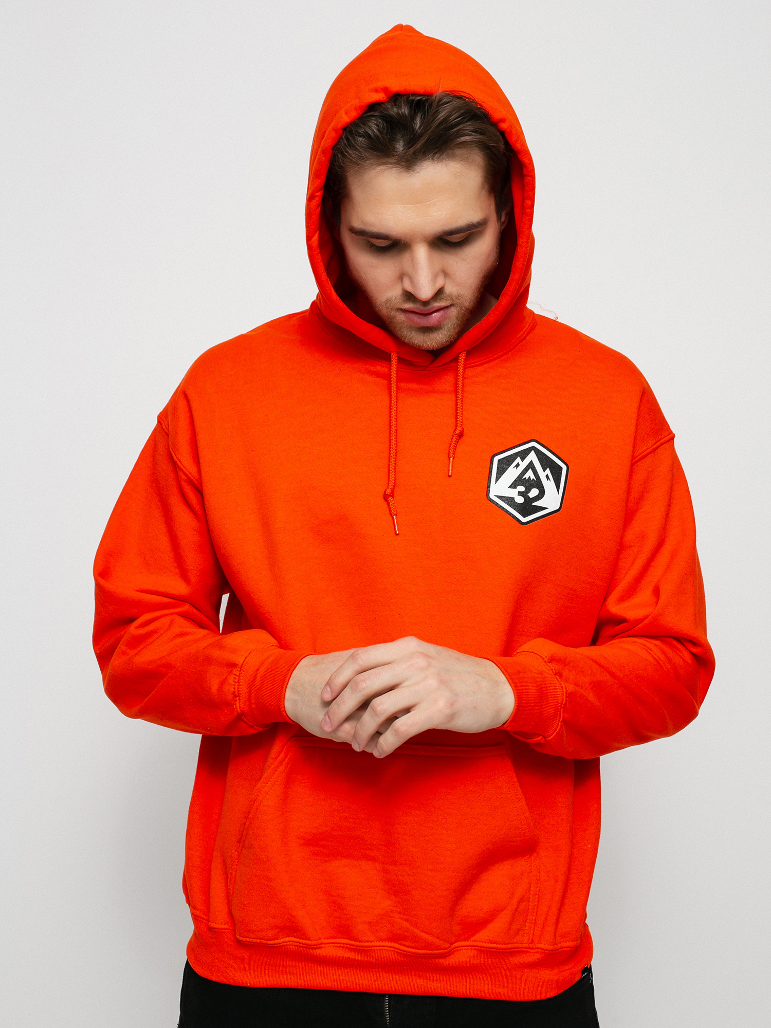 Bluza z kapturem ThirtyTwo Mtn HD (orange)