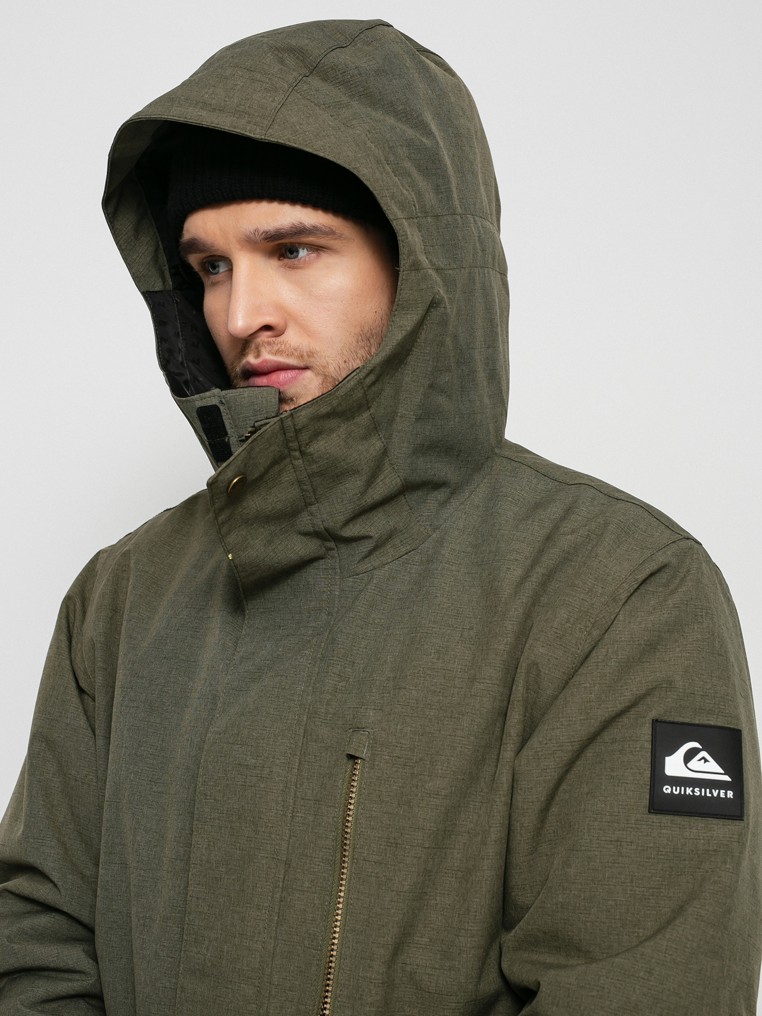 Męska Kurtka snowboardowa Quiksilver Mission Soli (grape leaf heather)